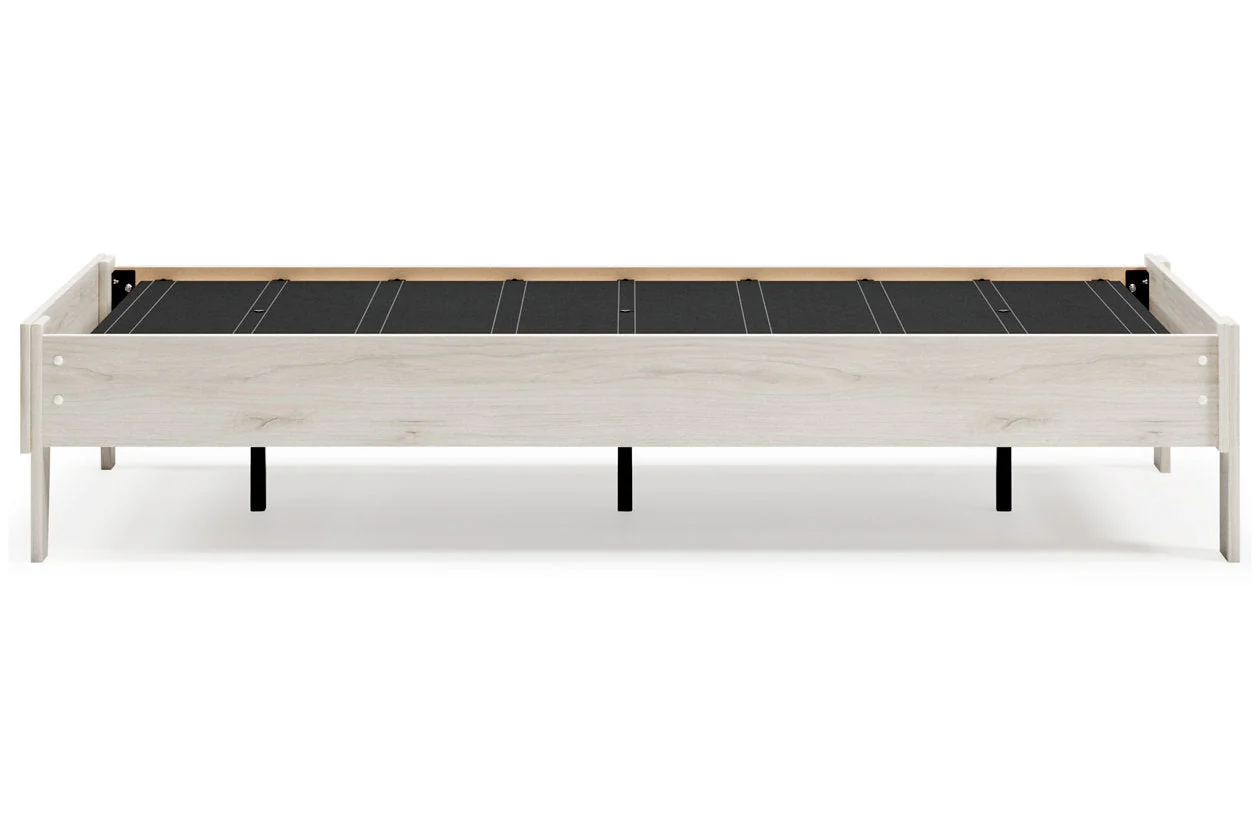 Socalle Light Natural Twin Platform Base Bed - Image 7