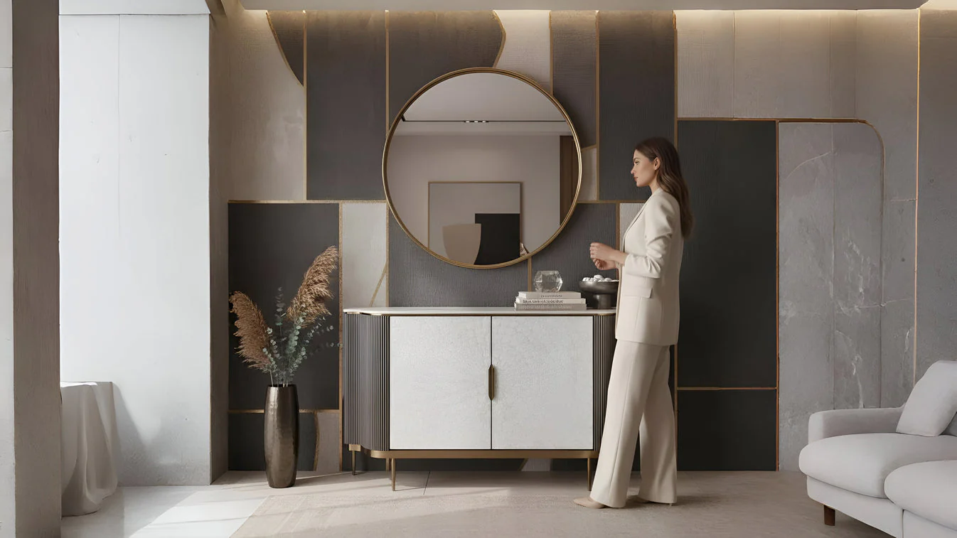 Solara DK. Silver Sideboard - Image 2