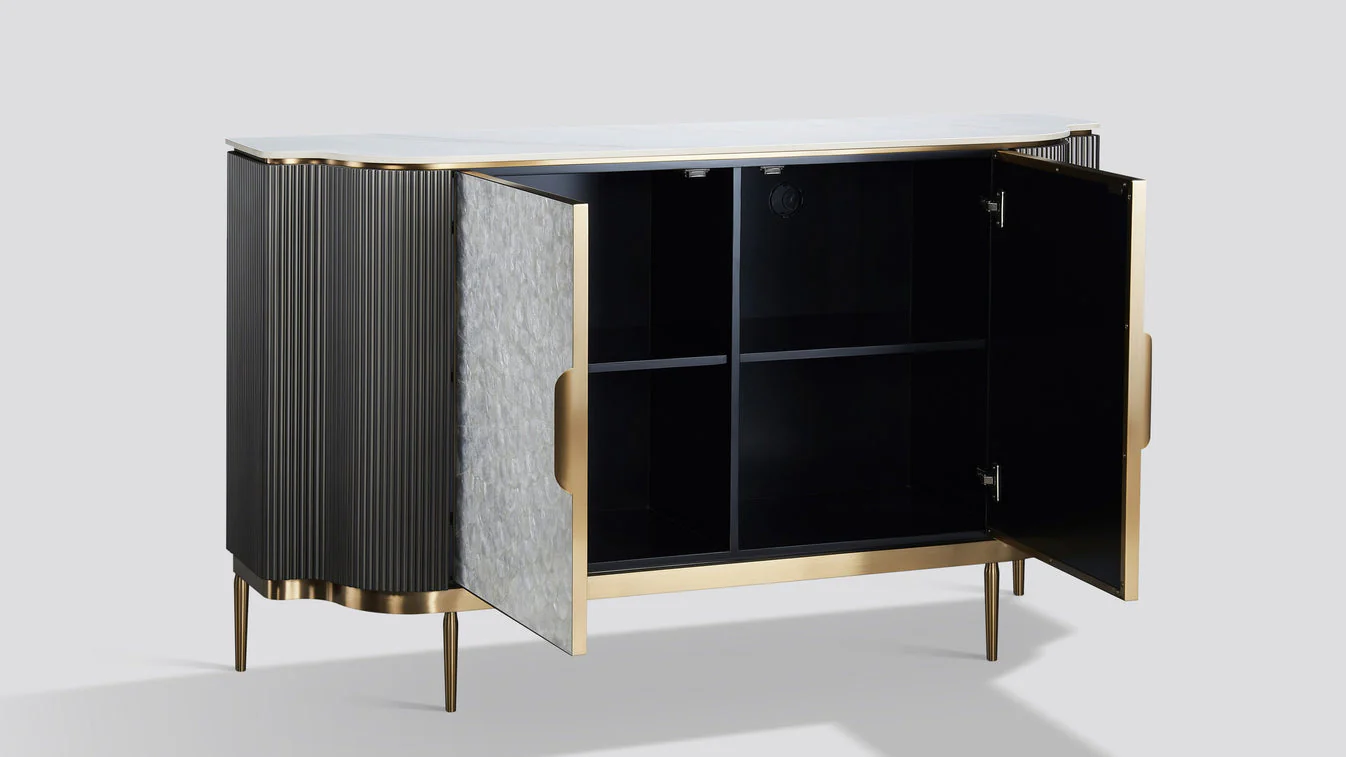Solara DK. Silver Sideboard - Image 3