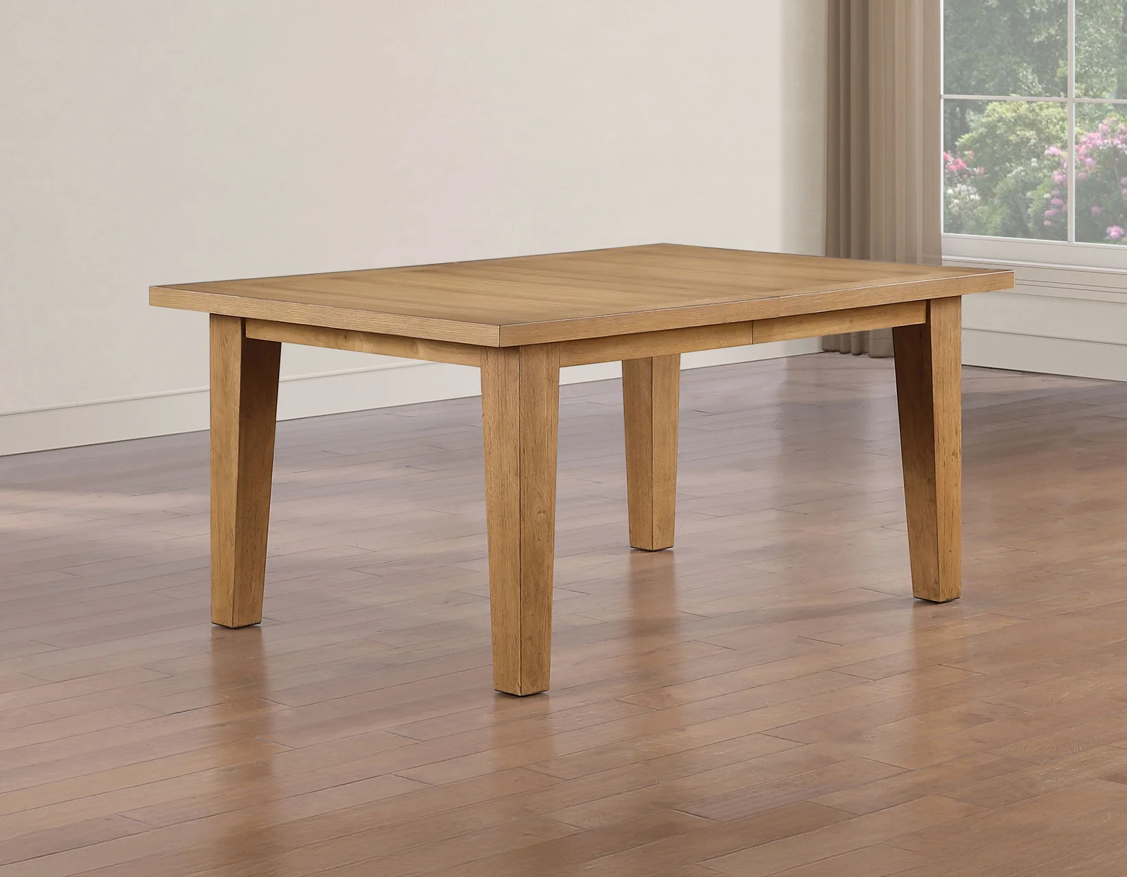 Sommerset Natural Oak 5-Piece 64-96 Ladder Back Dining Set - Image 9