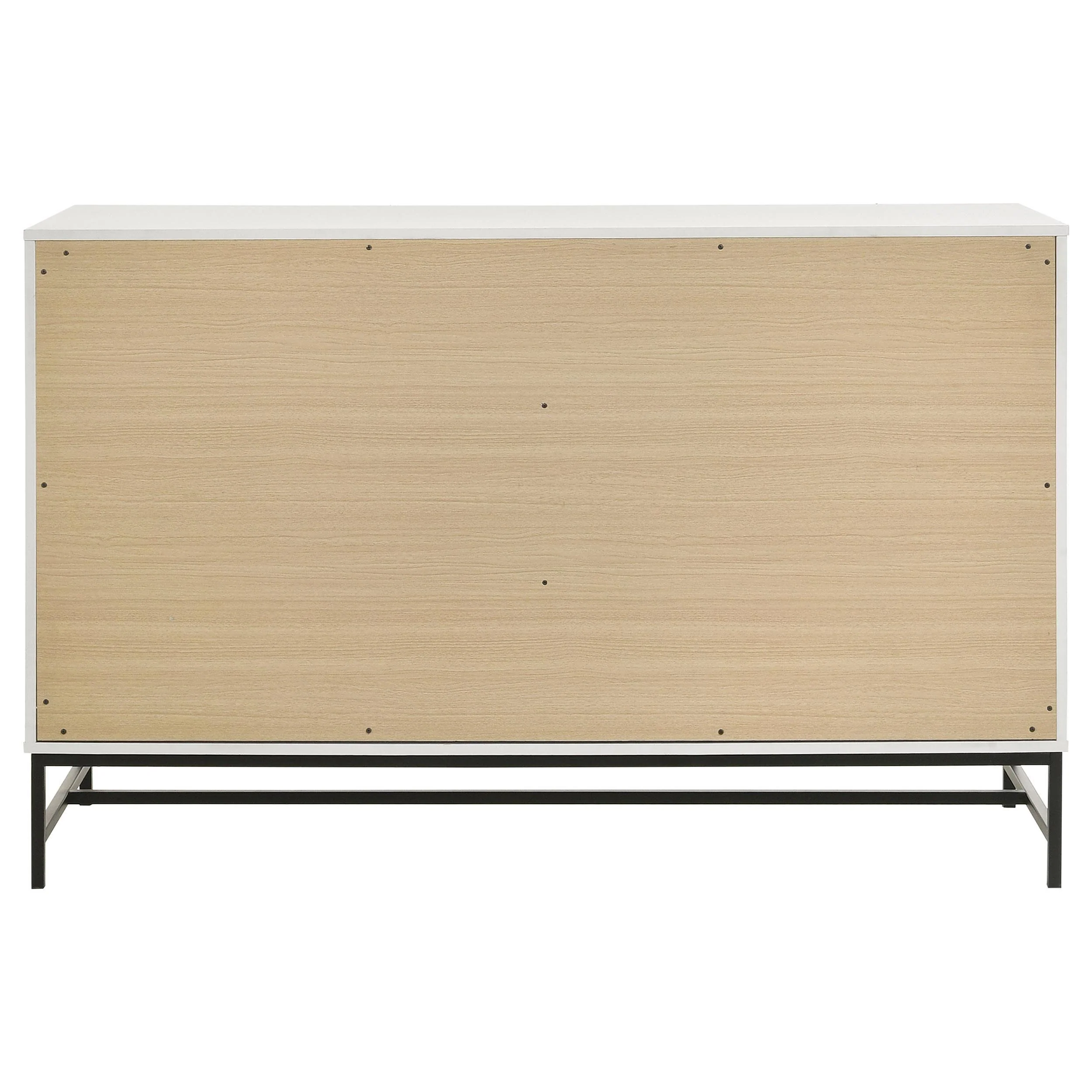 Sonora 6-drawer Bedroom Dresser White - Image 6