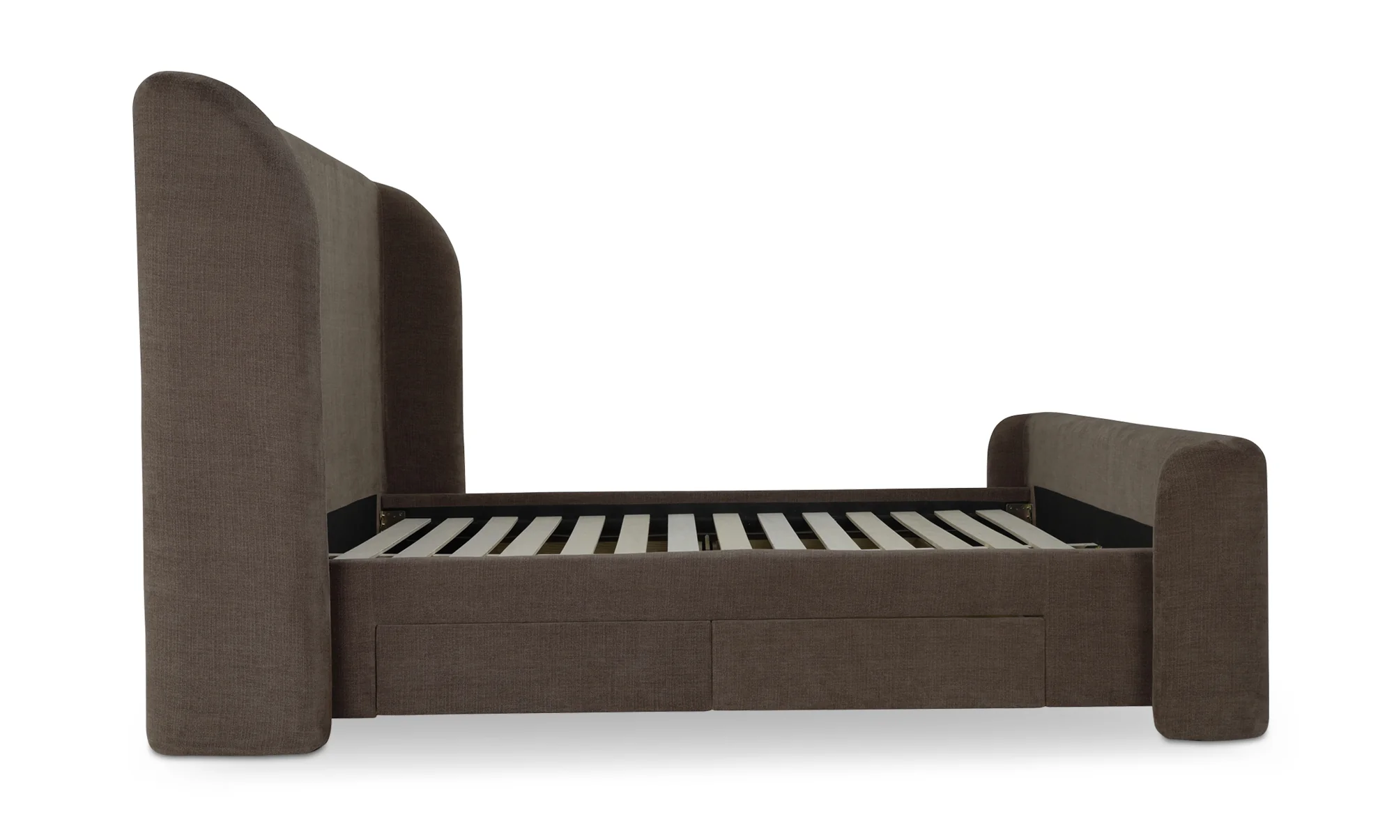 Sophia King Storage Bed Brown - Image 6