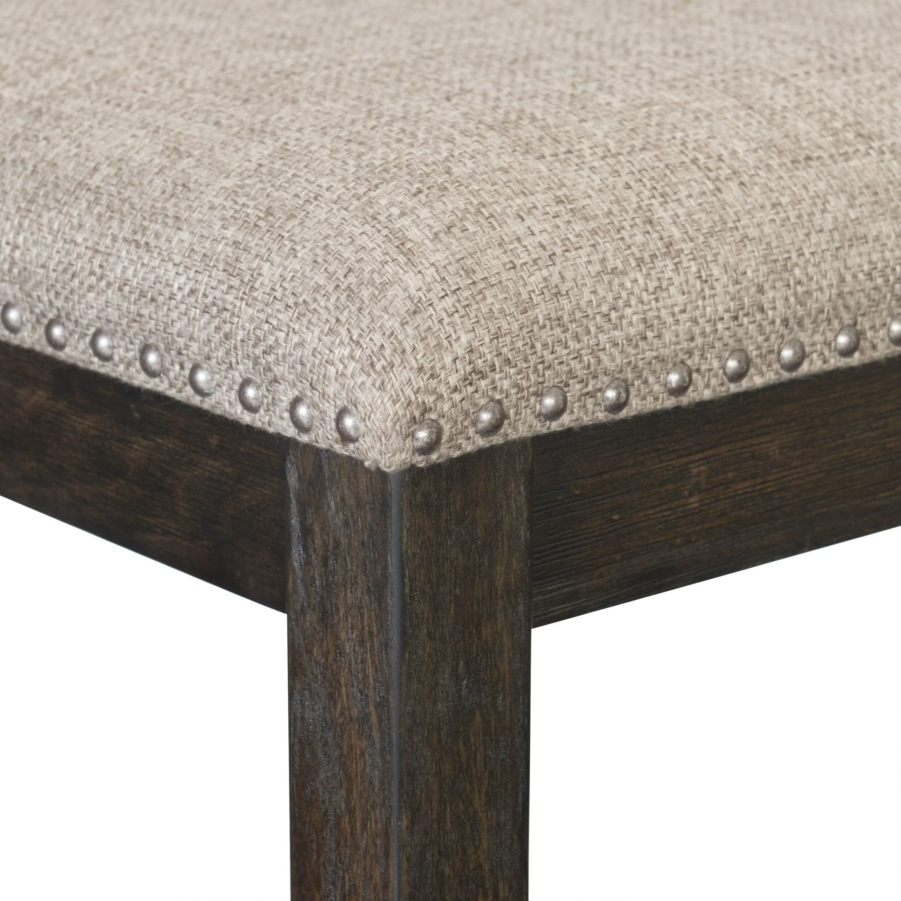 Southlake Wire Brushed Rustic Brown Bench - Image 3