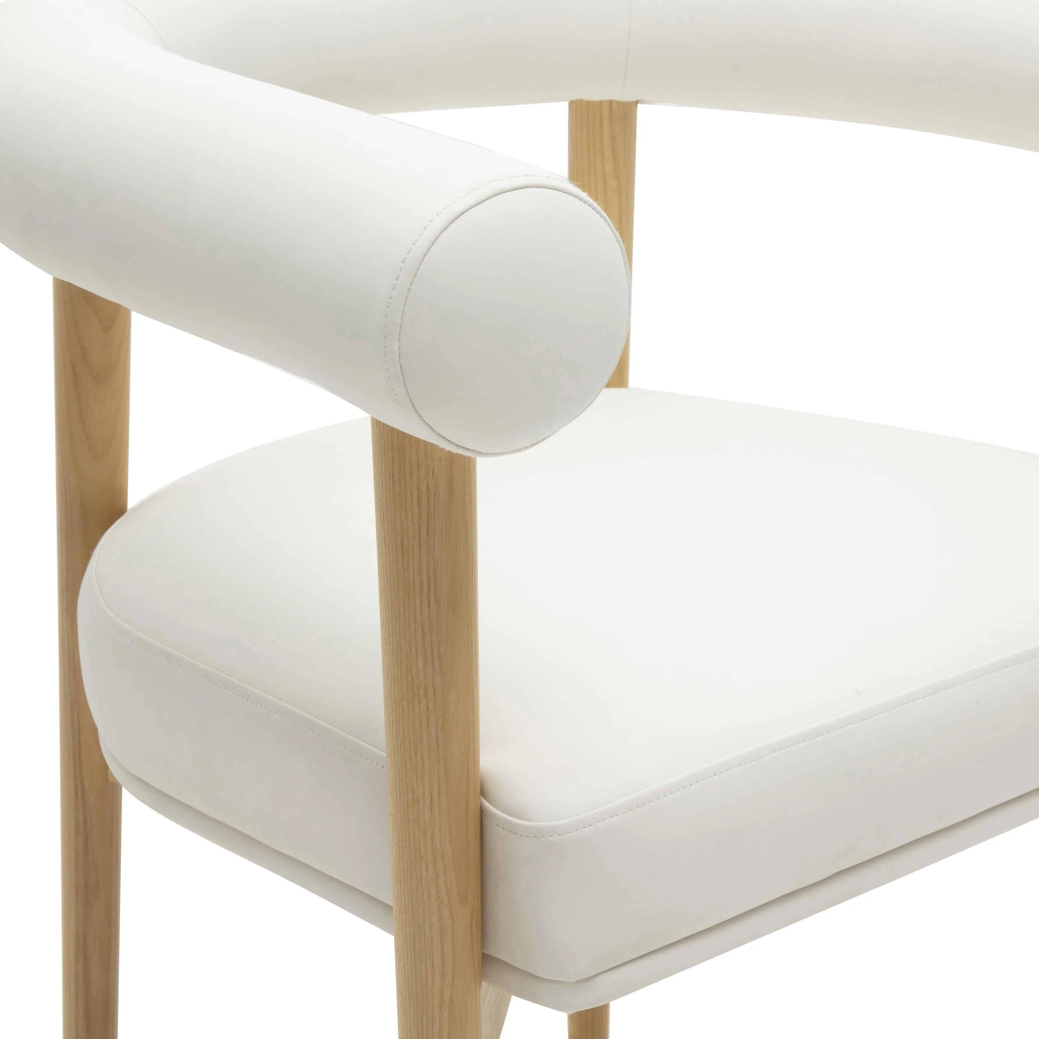 Spara Performance Vegan Leather Dining Chair - Image 12