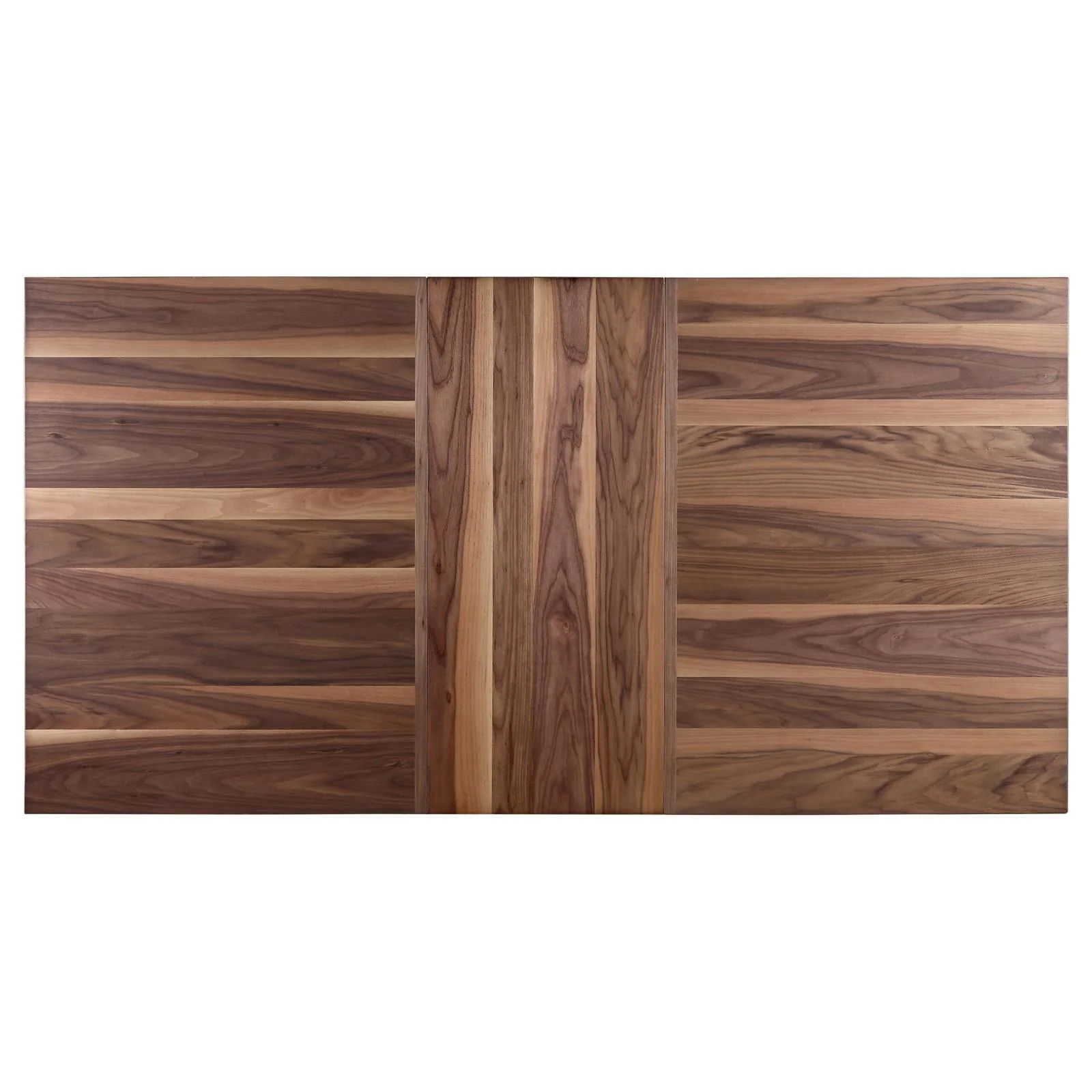 Spring Creek Natural Walnut Dining Table with Extension Leaf - Image 4