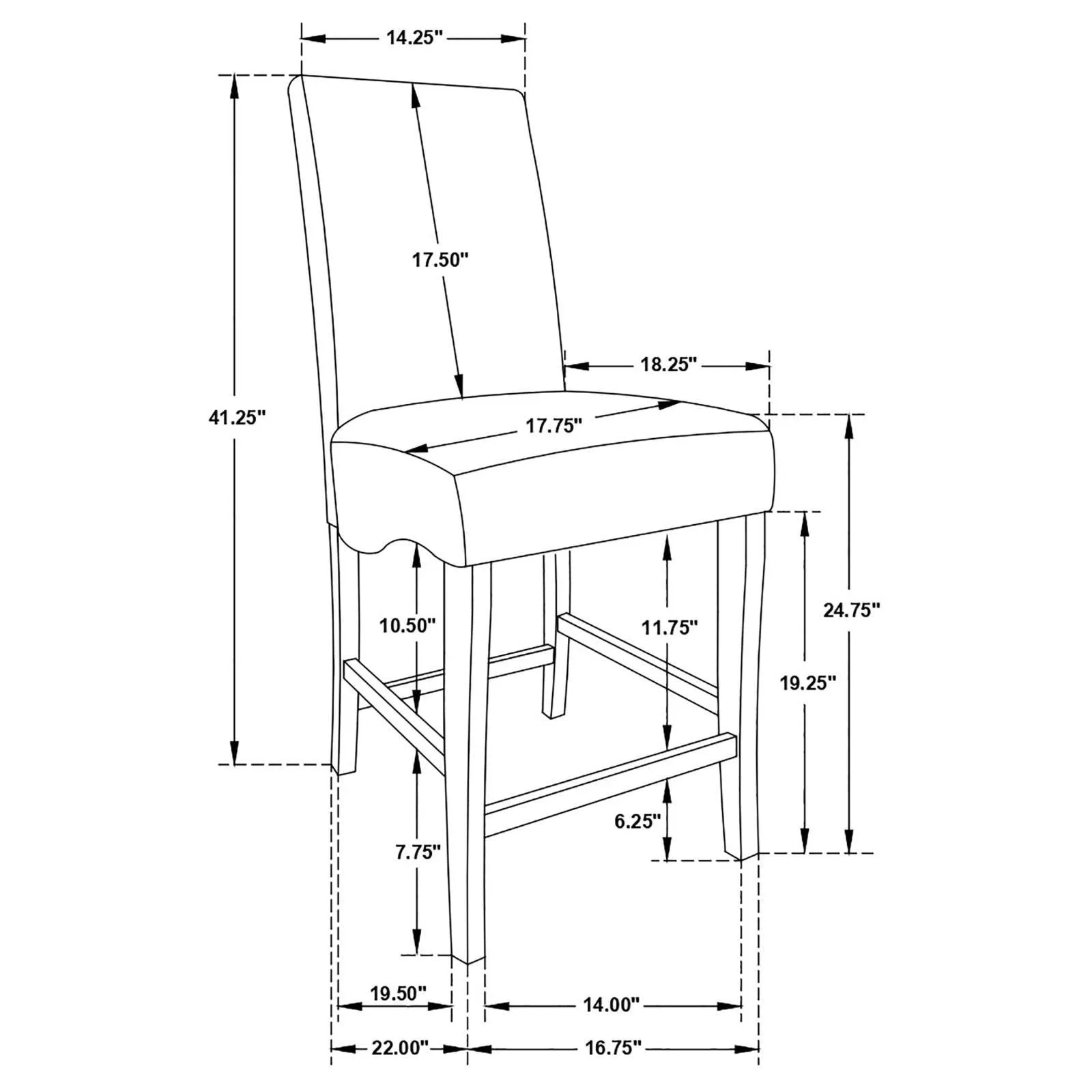 Stanton Black/Gray 5-Piece Dining Set - Image 5