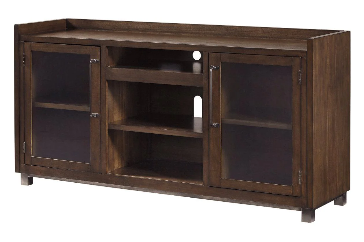 Starmore Brown 70" TV Stand with Electric Fireplace - Image 4