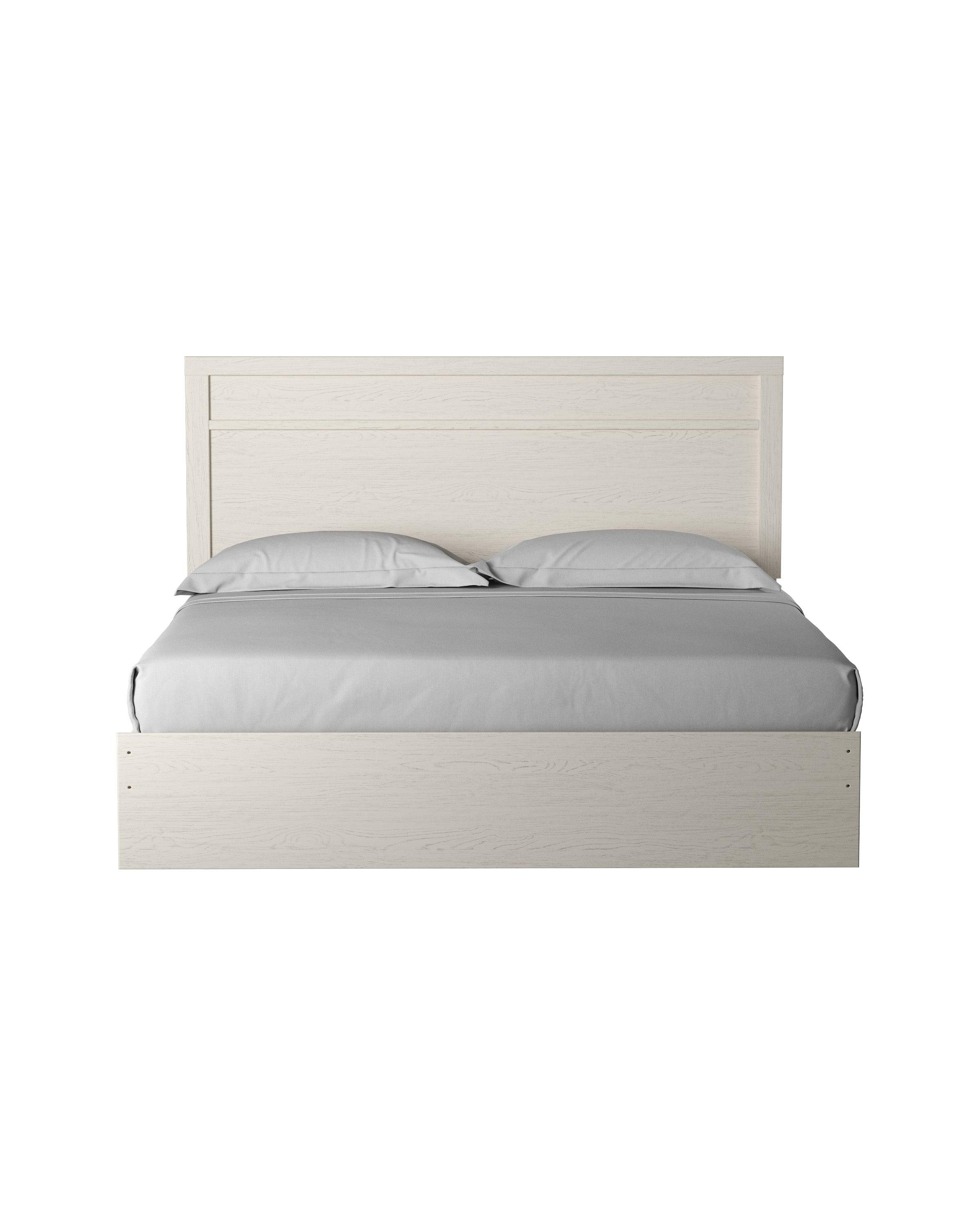 Stelsie White Panel Bedroom Set - Image 5