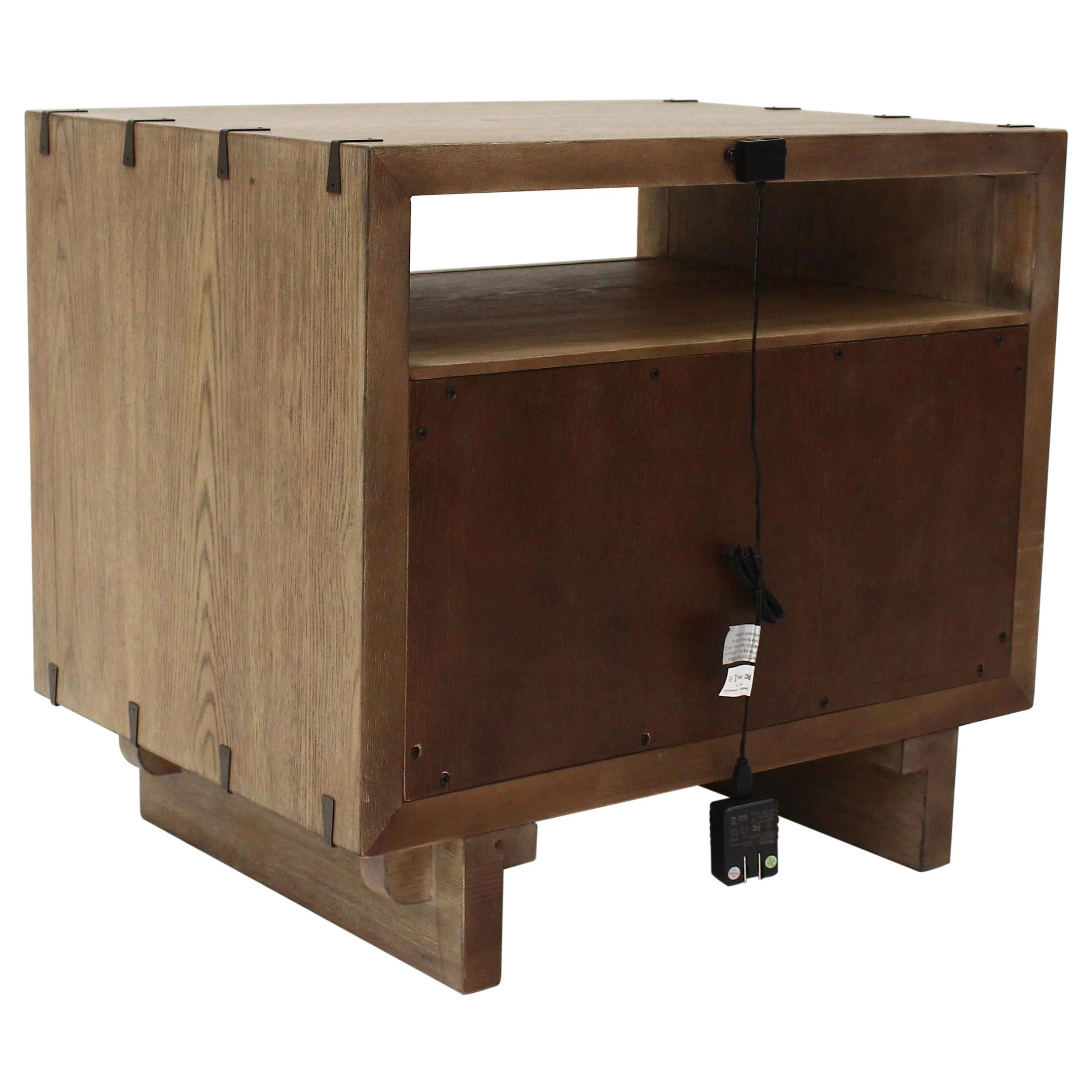 Stillwater Weathered Oak 2-drawer Nightstand - Image 5