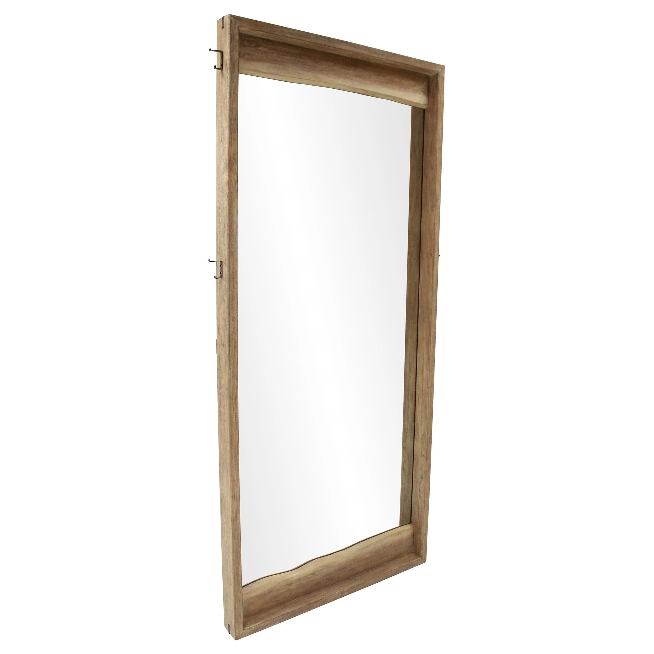 Stillwater Weathered Oak Full-Length Floor Mirror
