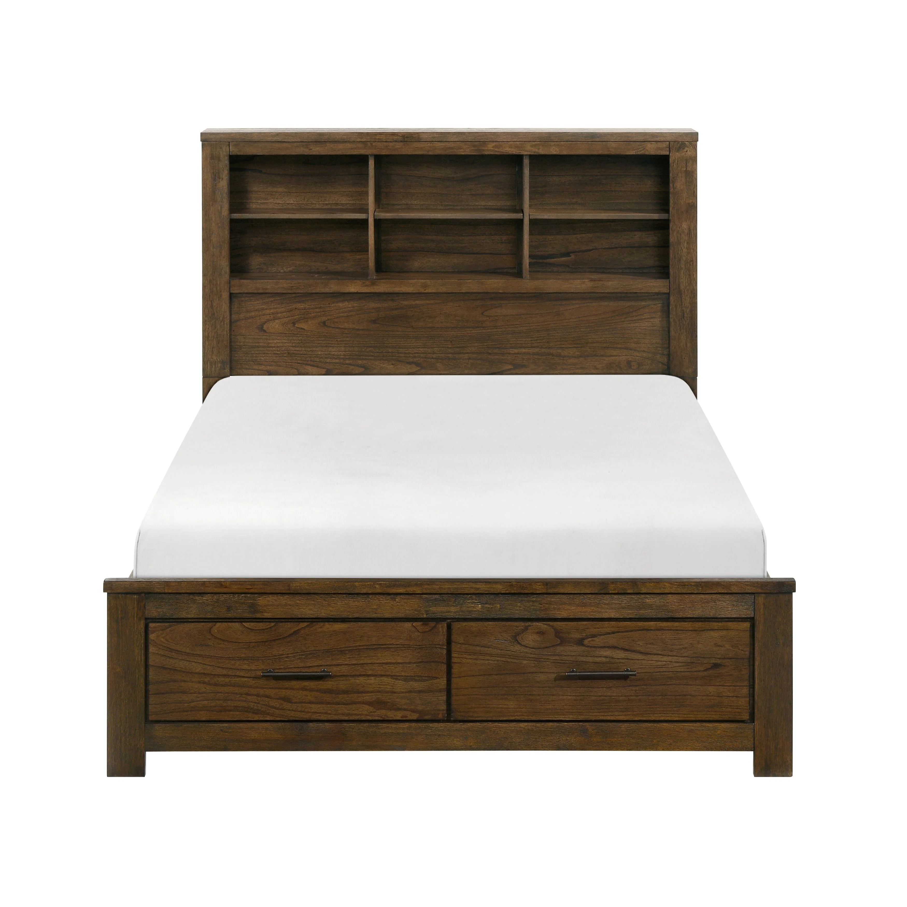 Sullivan Brown Wall Platform Bedroom Set - Image 3