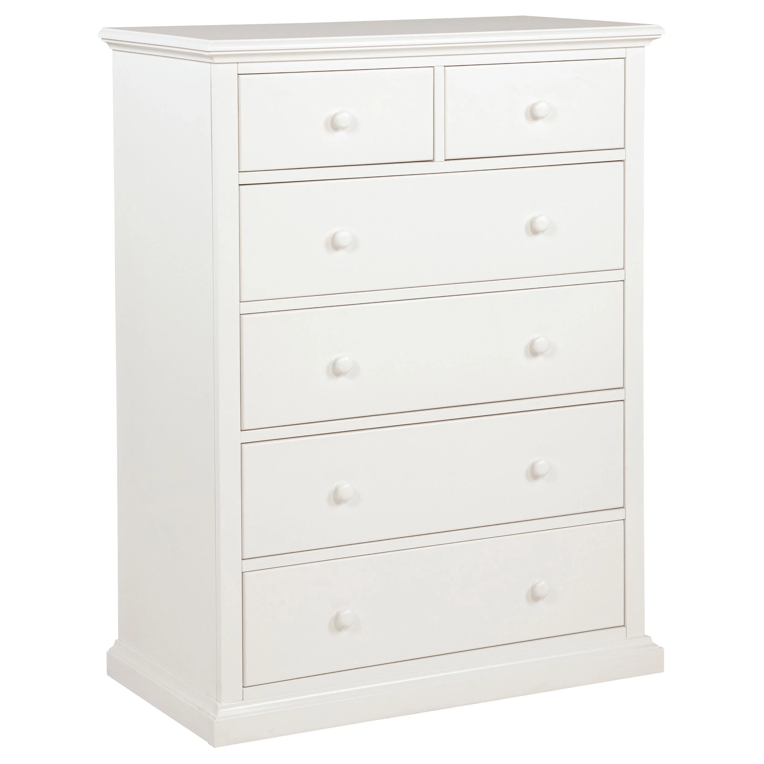 Sumerlin 6-drawer Bedroom Chest of Drawers White - Image 2