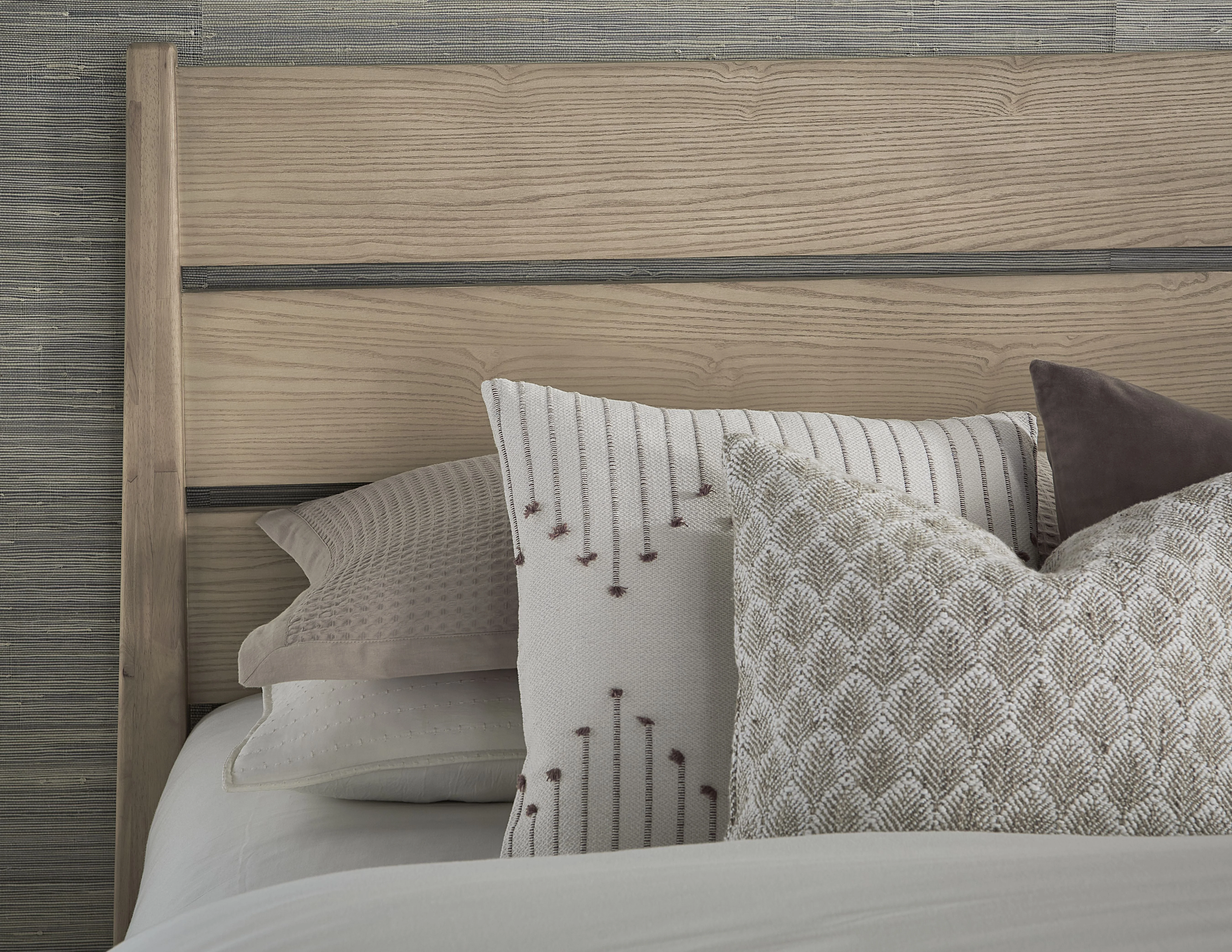 Sumire Slatted Ash Wood Eastern King Platform Bed in Ginger - Image 2