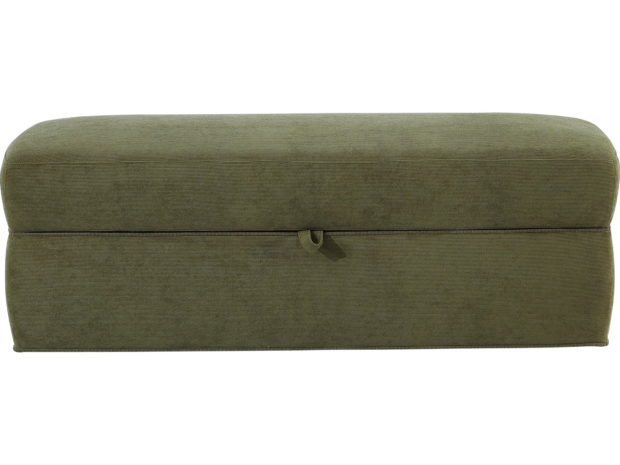 Summit Moss Upholstered Storage Bench