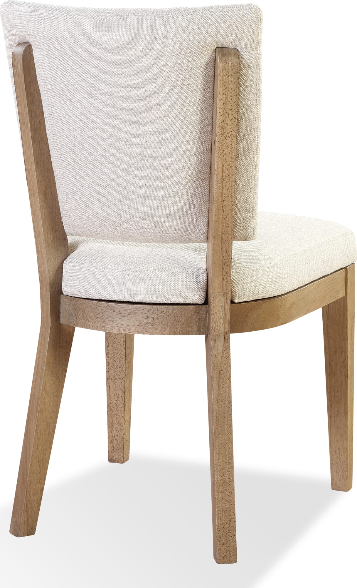 Sumner Natural Channel Back Upholstered Dining Chair (Set of 2) - Image 6
