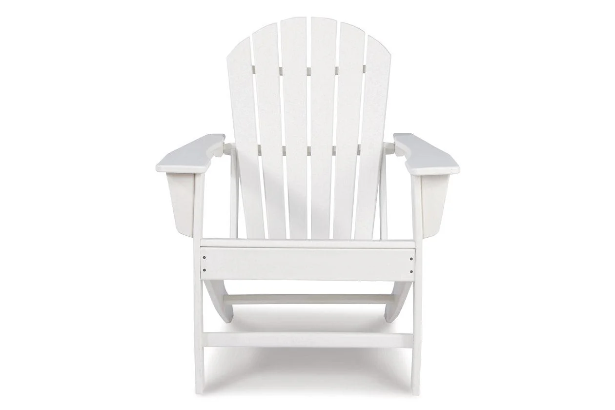 Sundown Treasure White Adirondack Chair - Image 3
