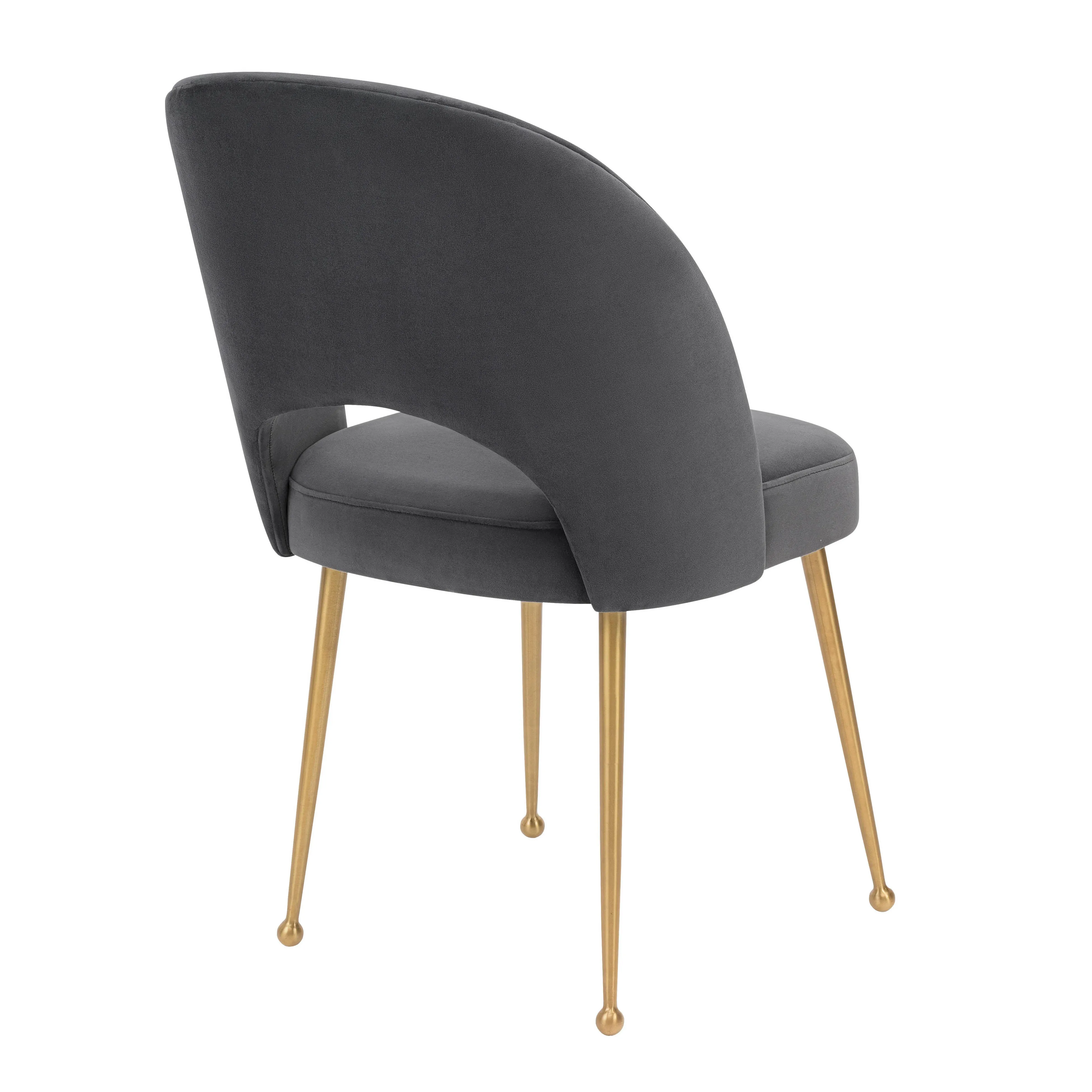 Swell Velvet Dining Chair - Image 10