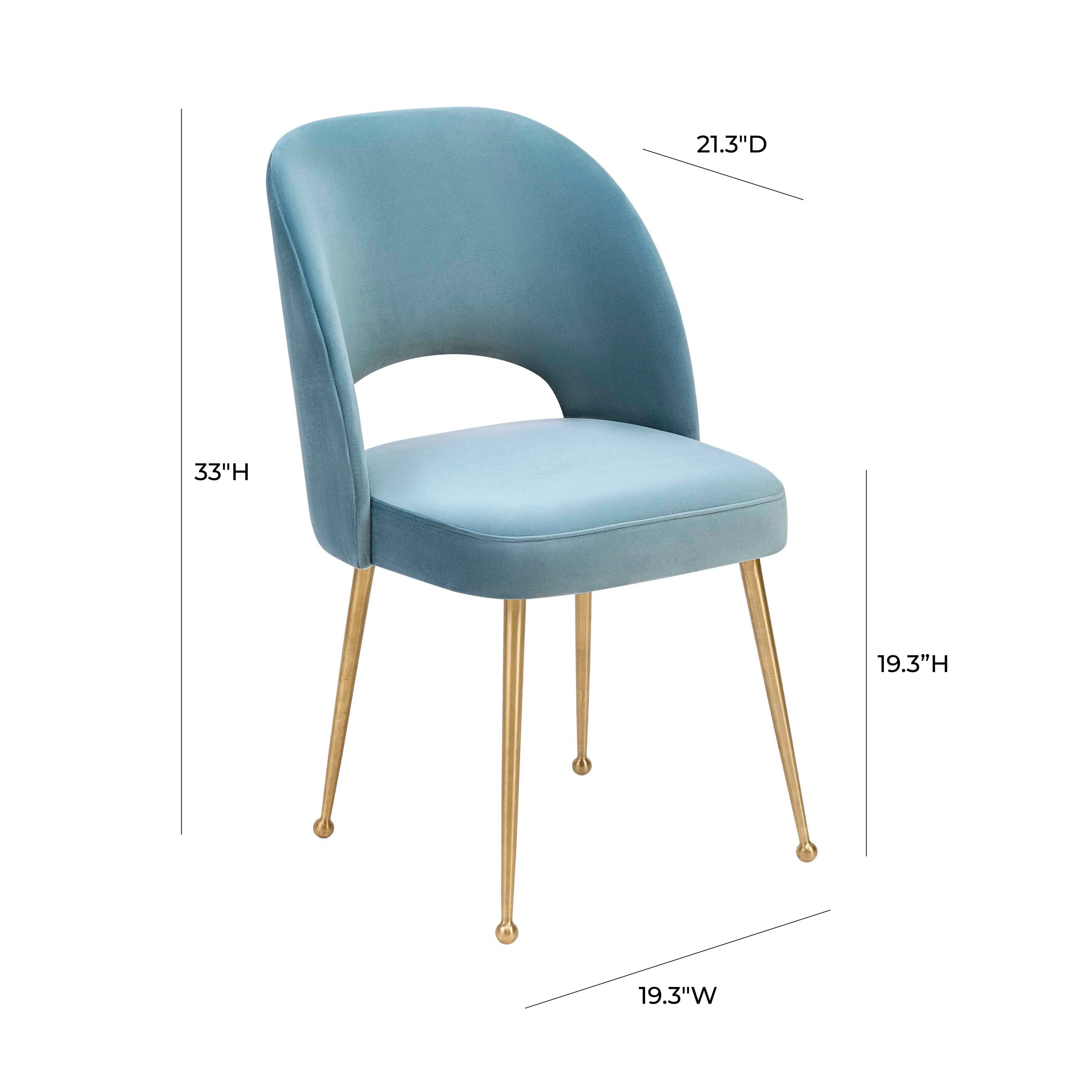 Swell Velvet Dining Chair - Image 24