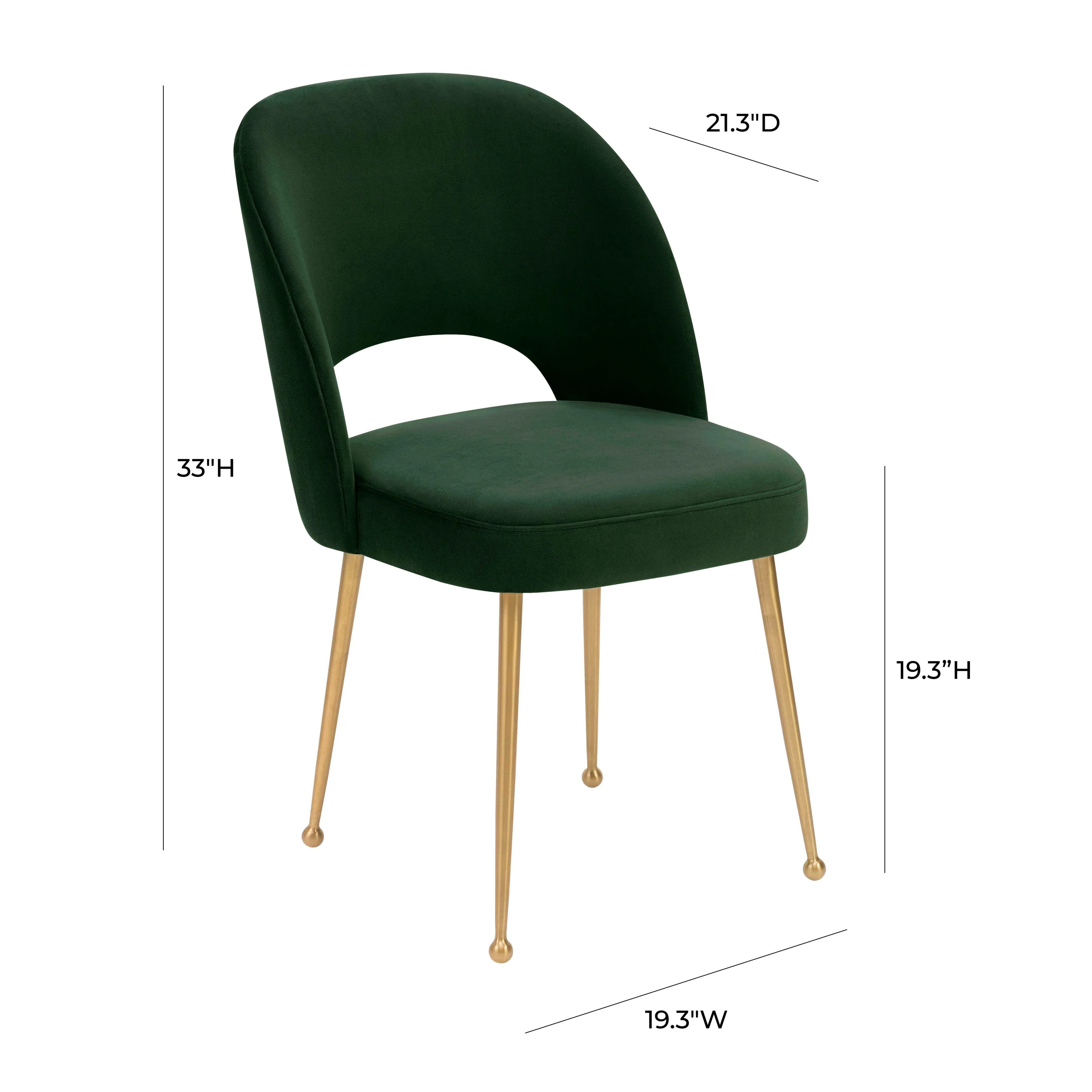 Swell Velvet Dining Chair - Image 30