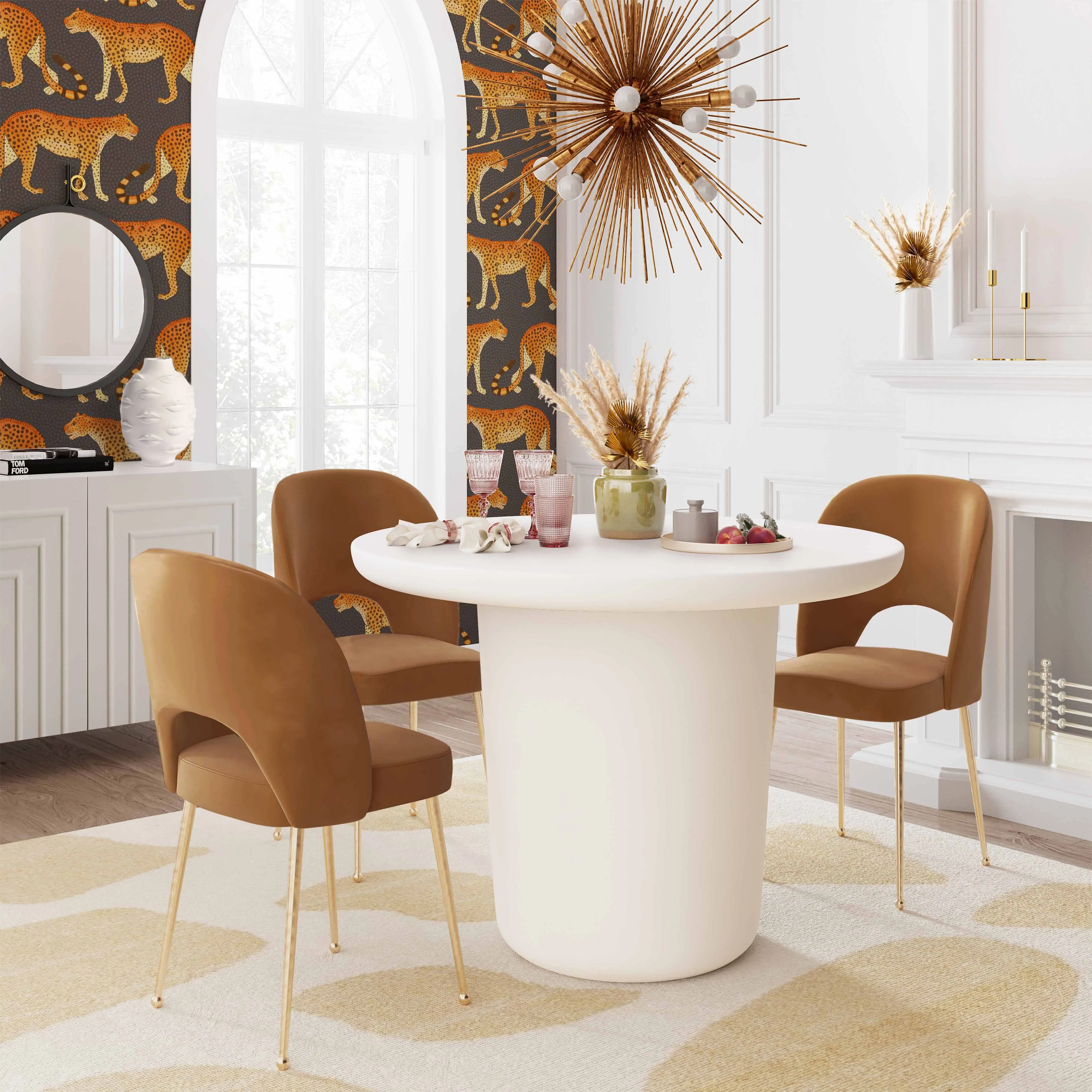 Swell Velvet Dining Chair - Image 32