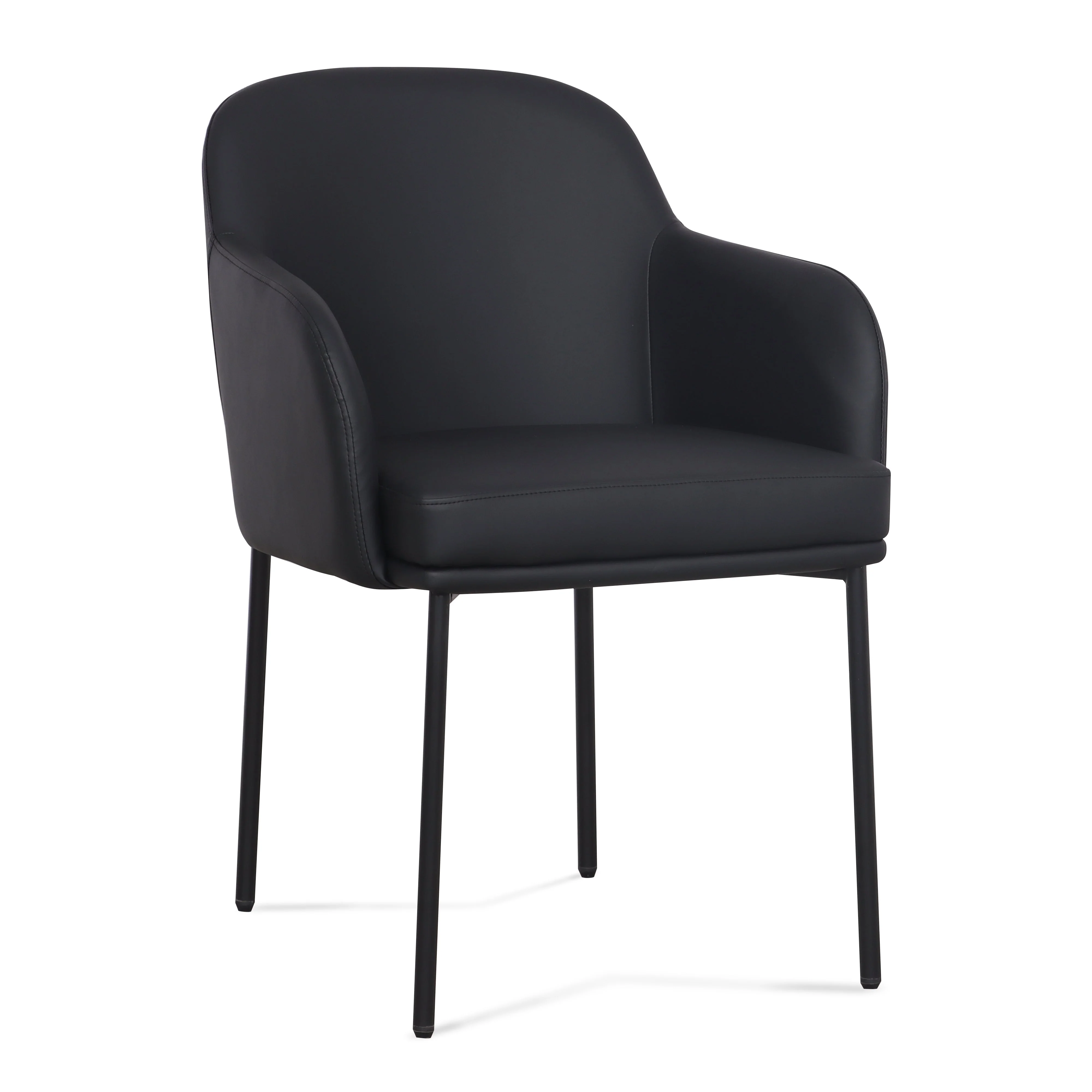 Sydney Performance Vegan Leather Armchair - Set of 2 - Image 3
