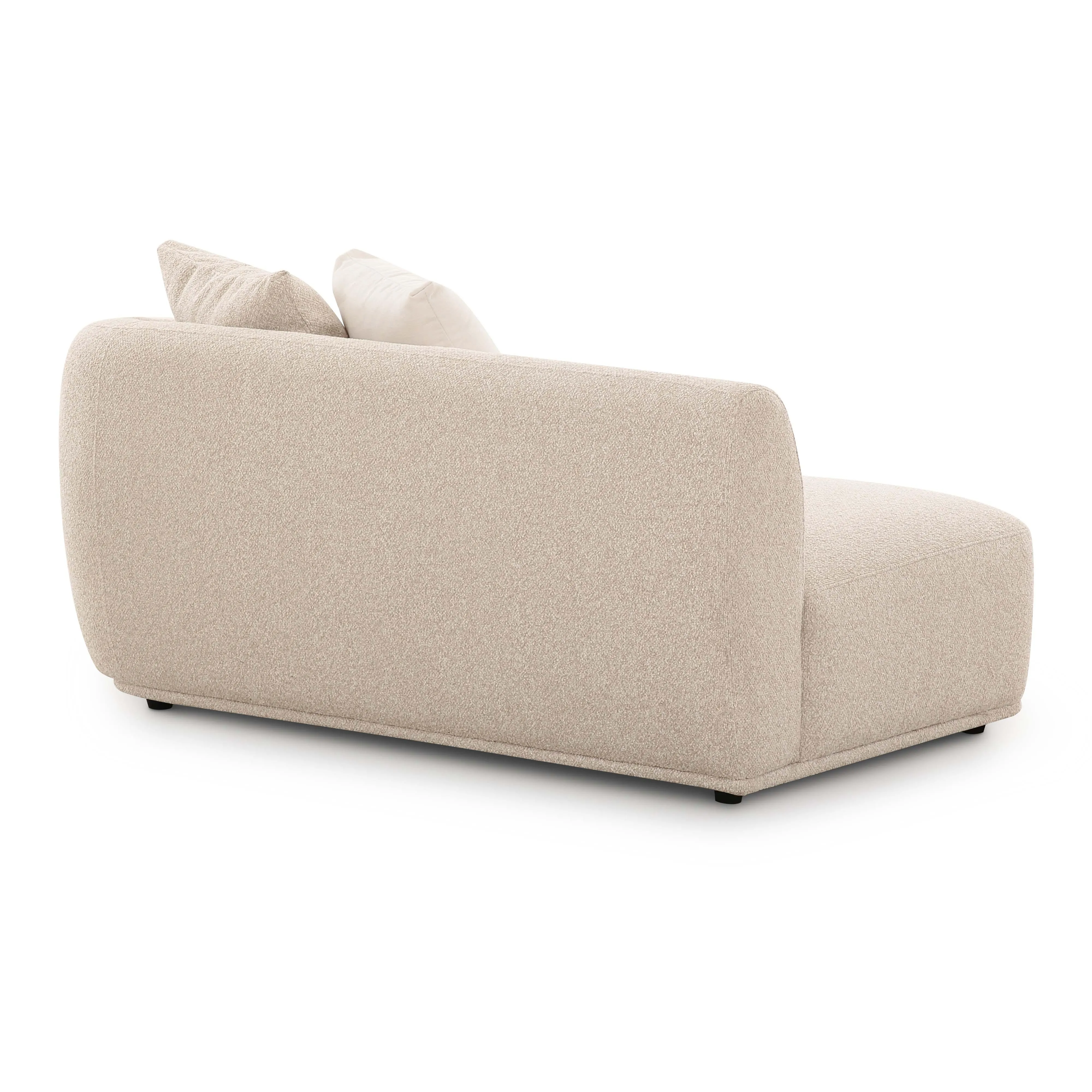 Sylvie Cream Boucle Arm 2-Seater Loveseat - Image 9