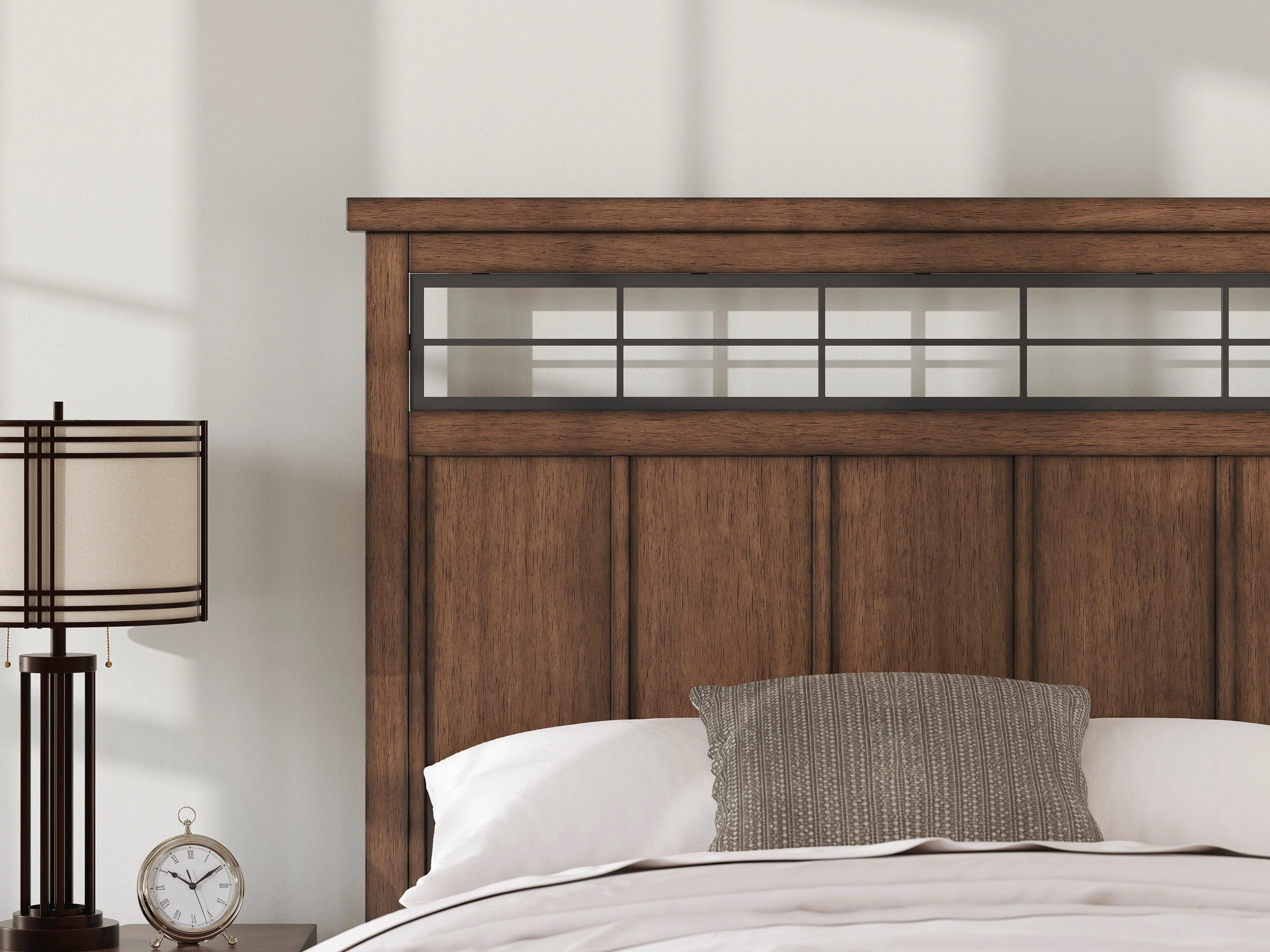 Taffenbrook Medium Brown Queen Storage Platform Bed - Image 5
