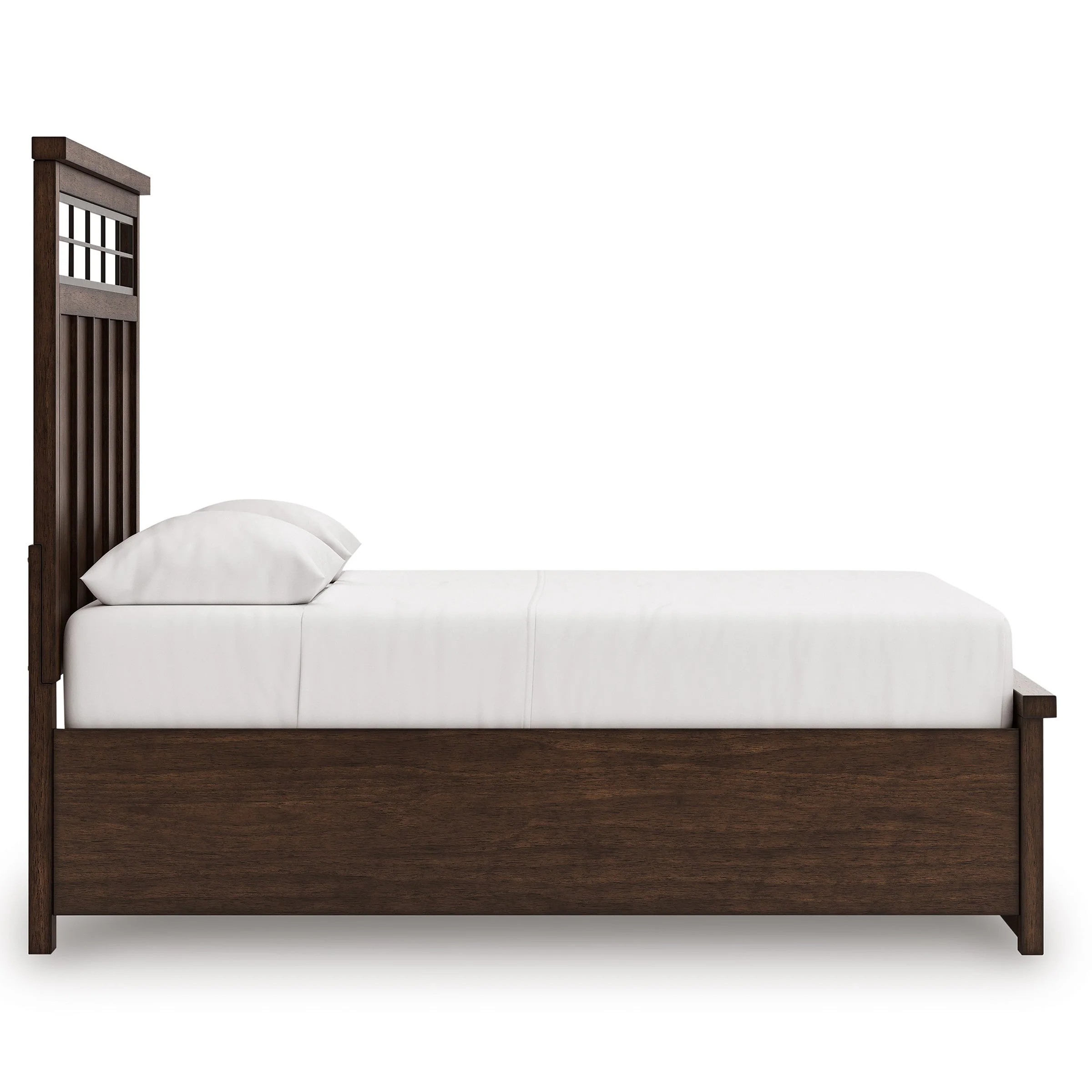 Taffenbrook Medium Brown Queen Storage Platform Bed - Image 7
