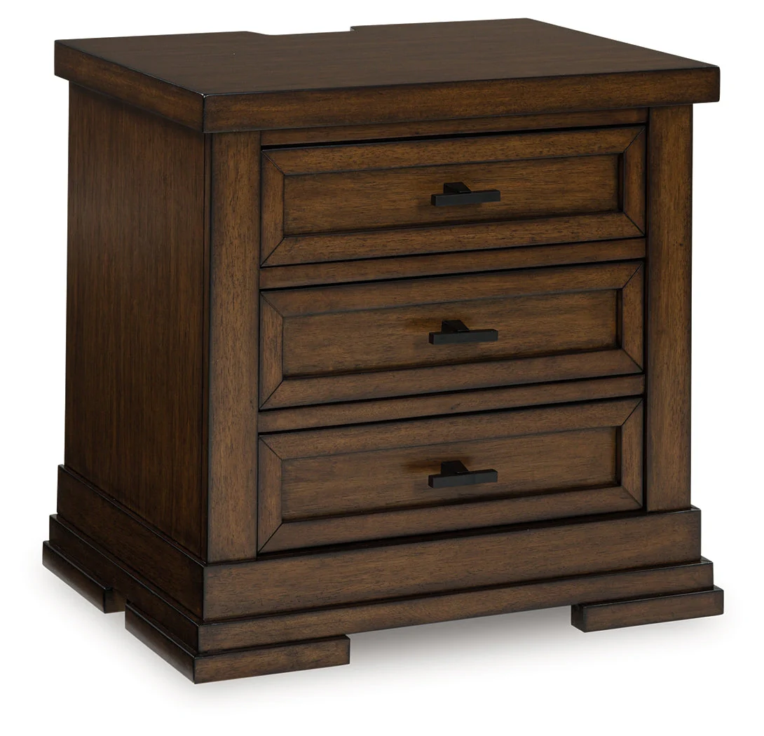 Taffenbrook Medium Brown Storage Platform Set - Image 20