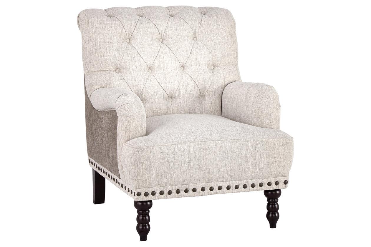 Tartonelle Ivory/Taupe Accent Chair - Image 2