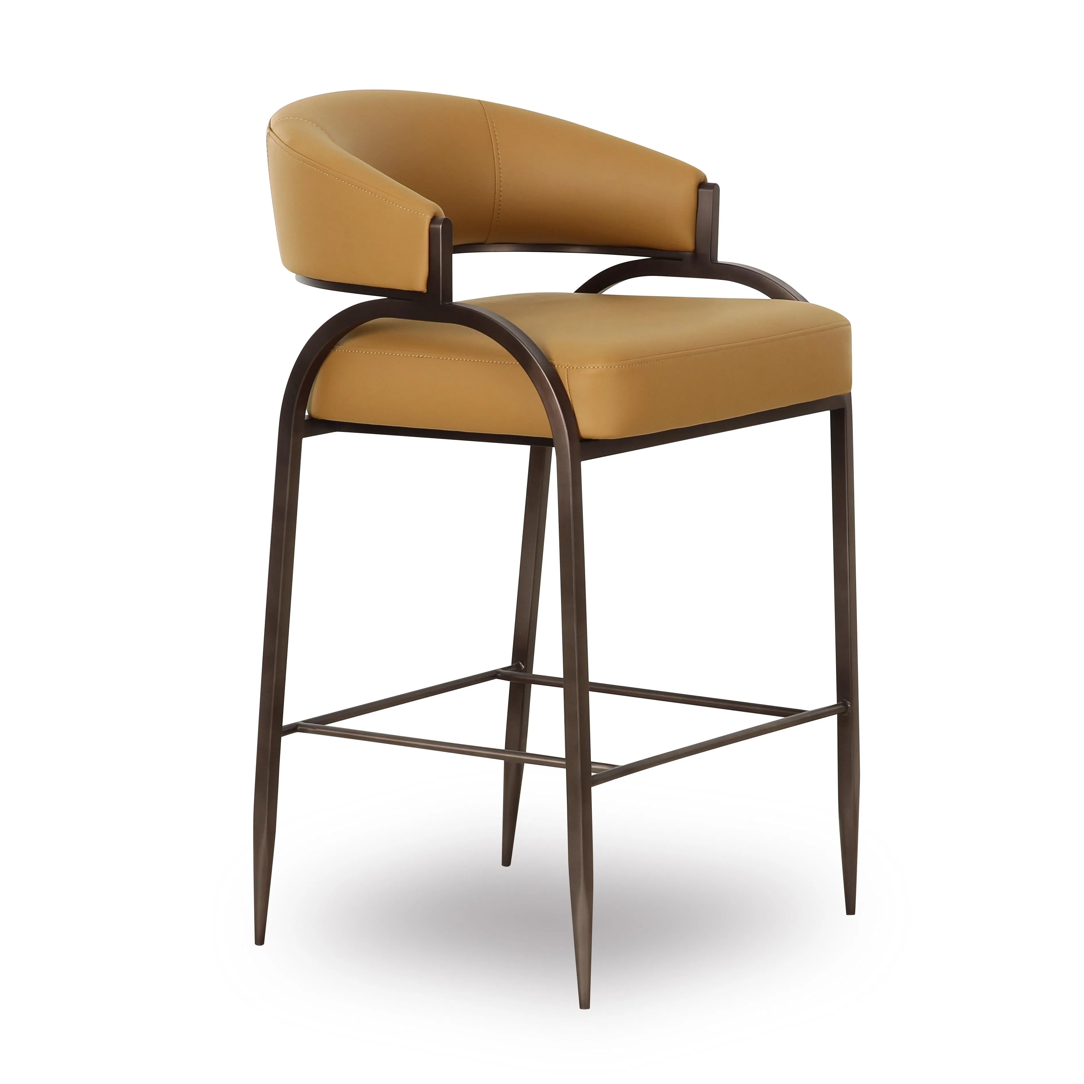 Tatum Performance Vegan Leather Counter Stool - Image 8