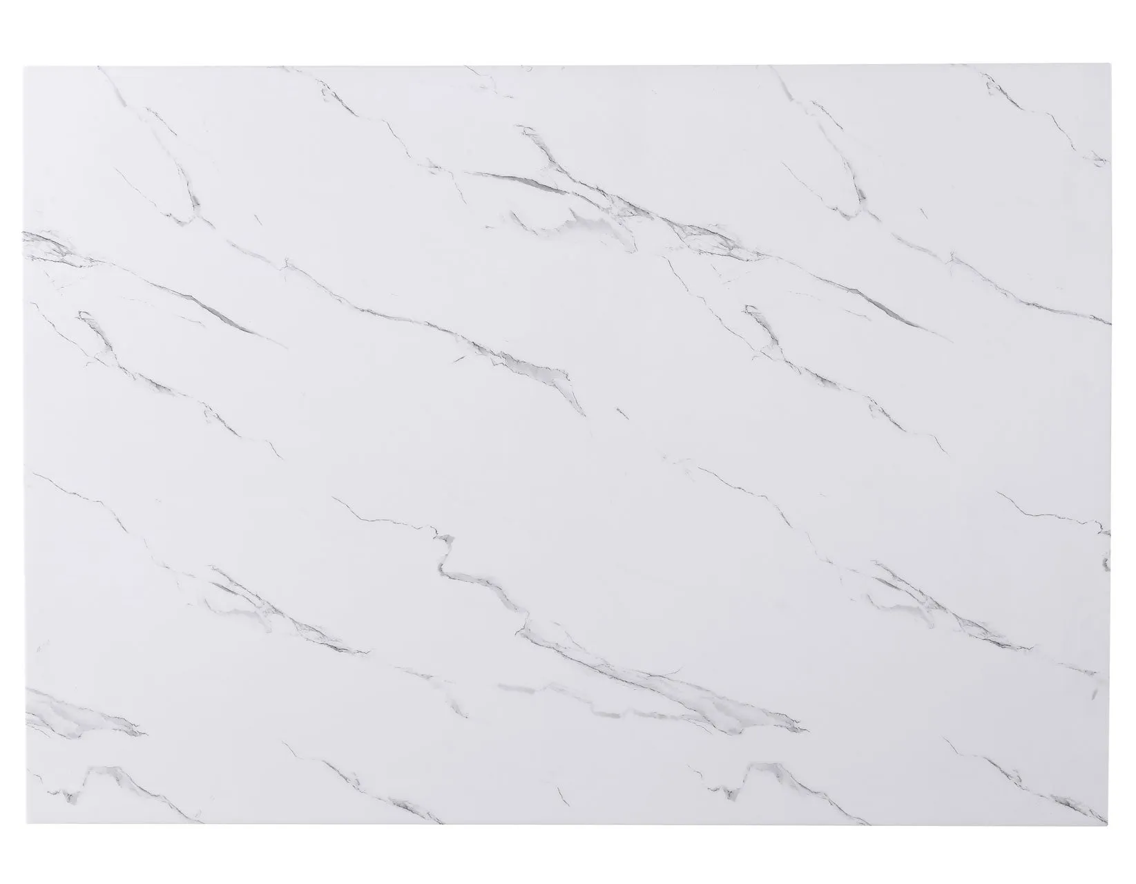Taylor Tan Faux Marble Top 60″ Storage Counter Height Table - Image 9