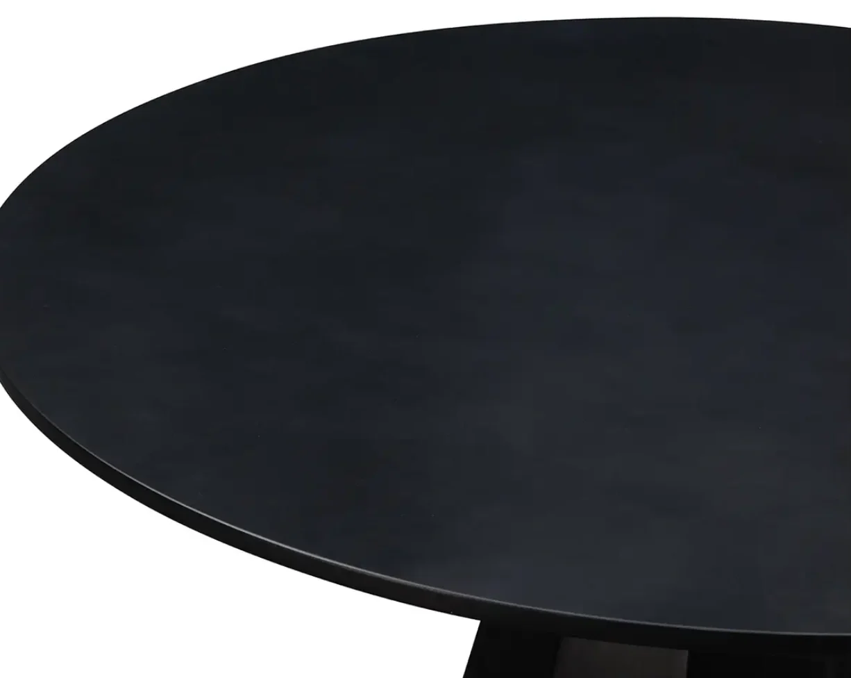 Templo Outdoor Dining Table - Black - Image 5