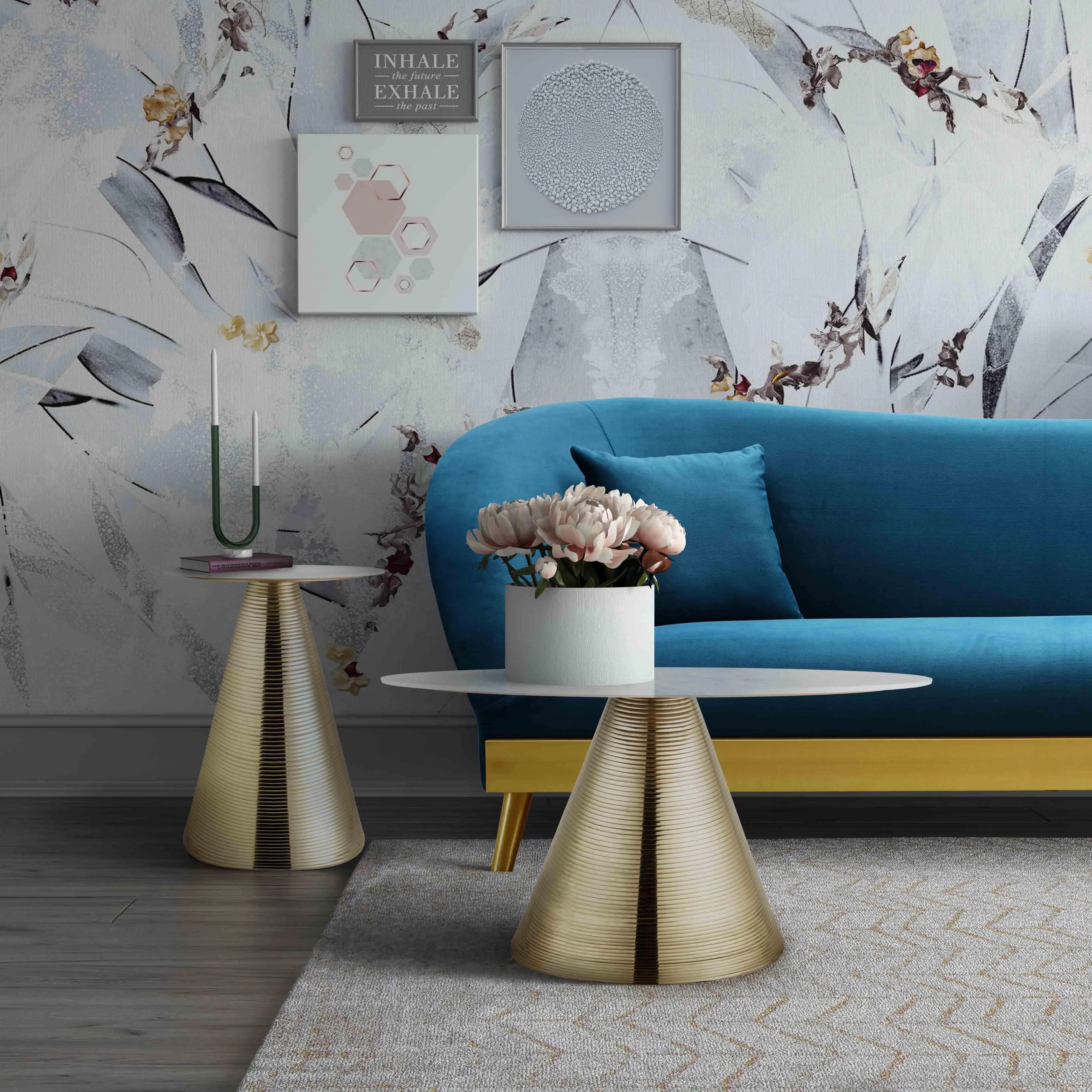 Tempo Marble Coffee Table - Image 2