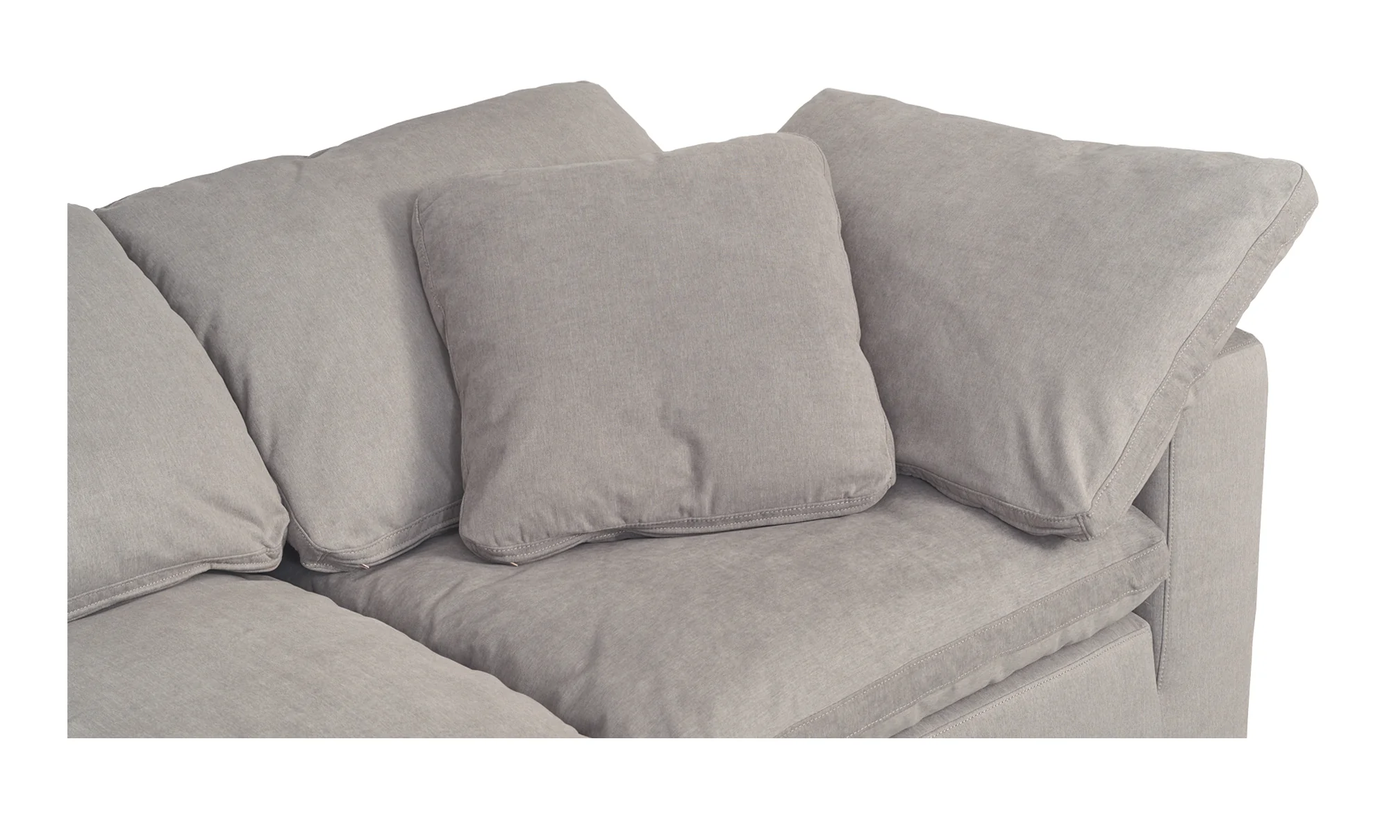 Terra Modular Sofa Light Grey - Image 5