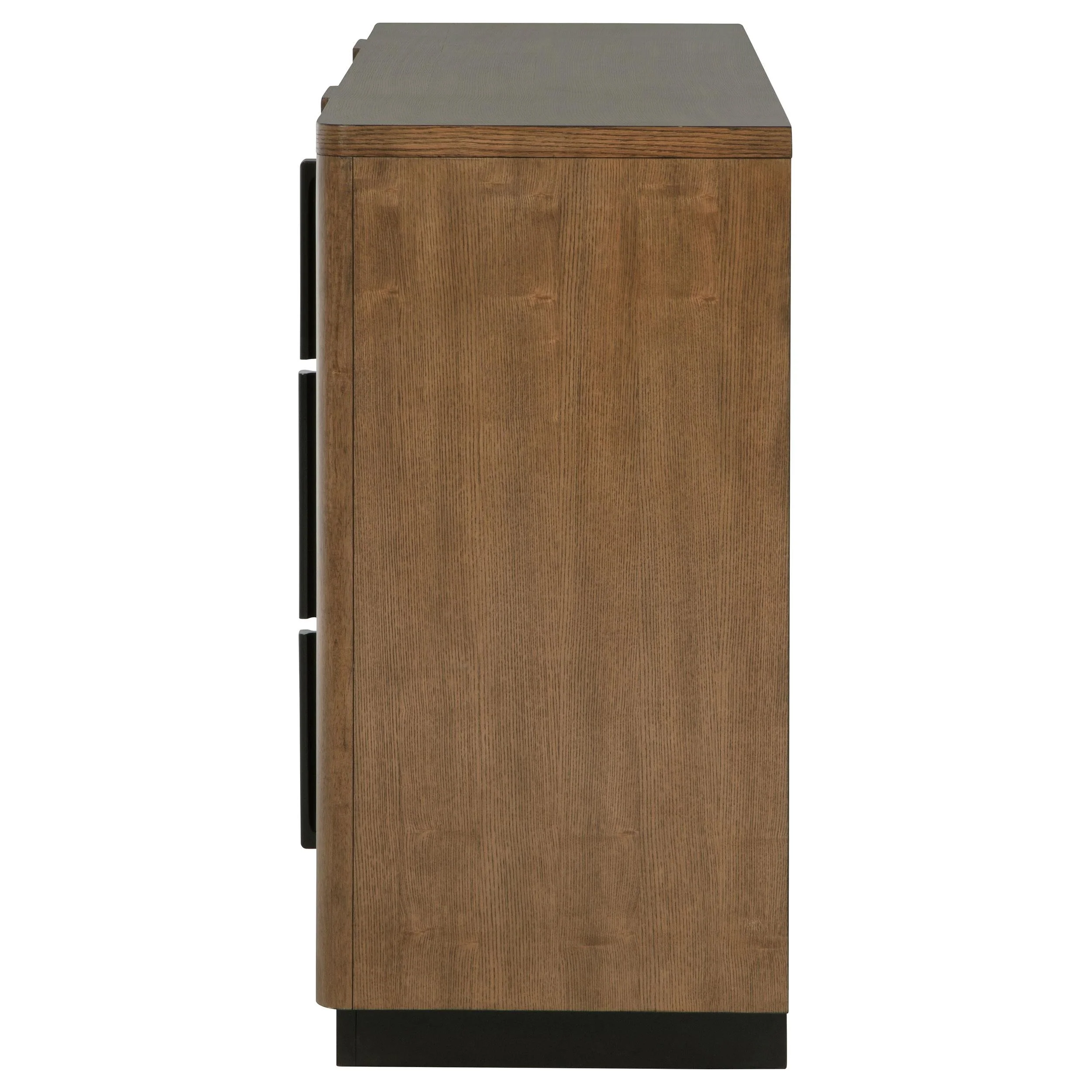 Terrace Ash Brown 6-Drawer Dresser - Image 8