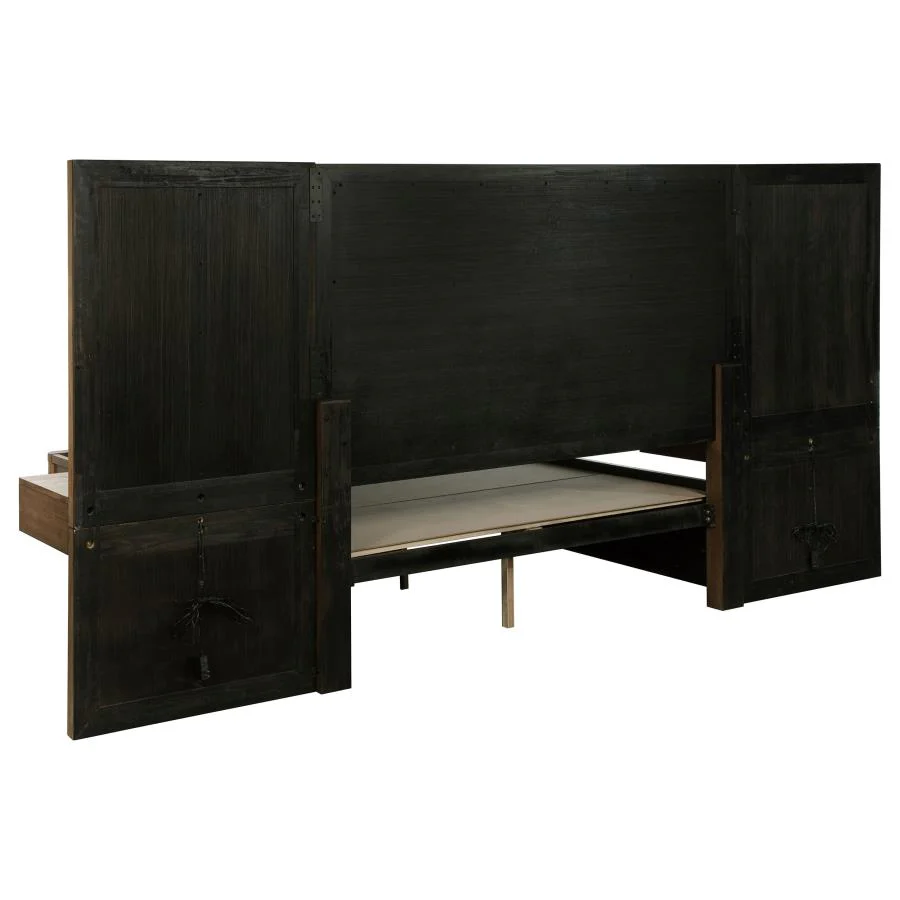 Terrace Ash Brown 6-piece Queen Panel Bedroom Set - Image 4