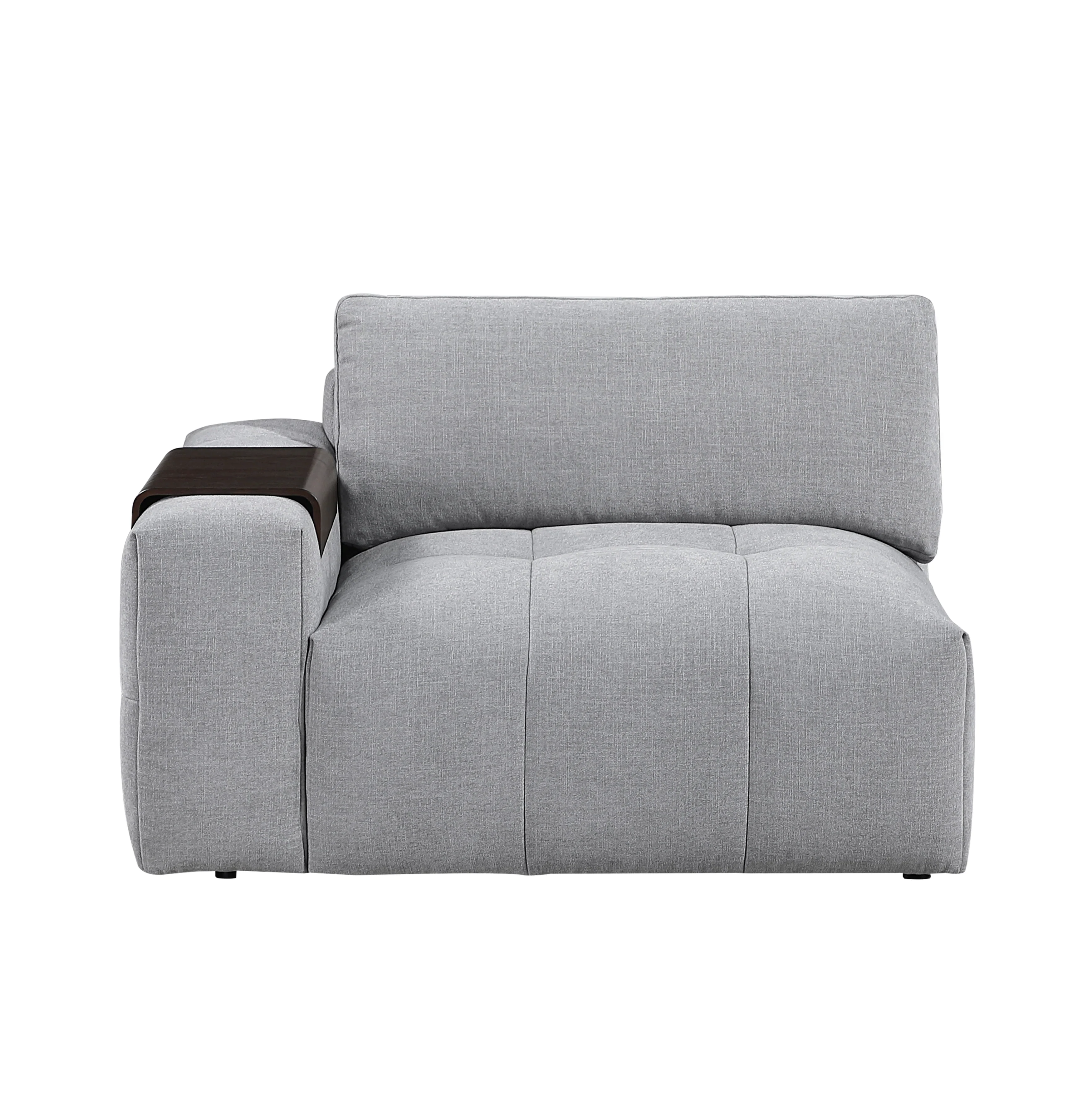 Tidal Gray 5-Piece Modular Sectional - Image 4