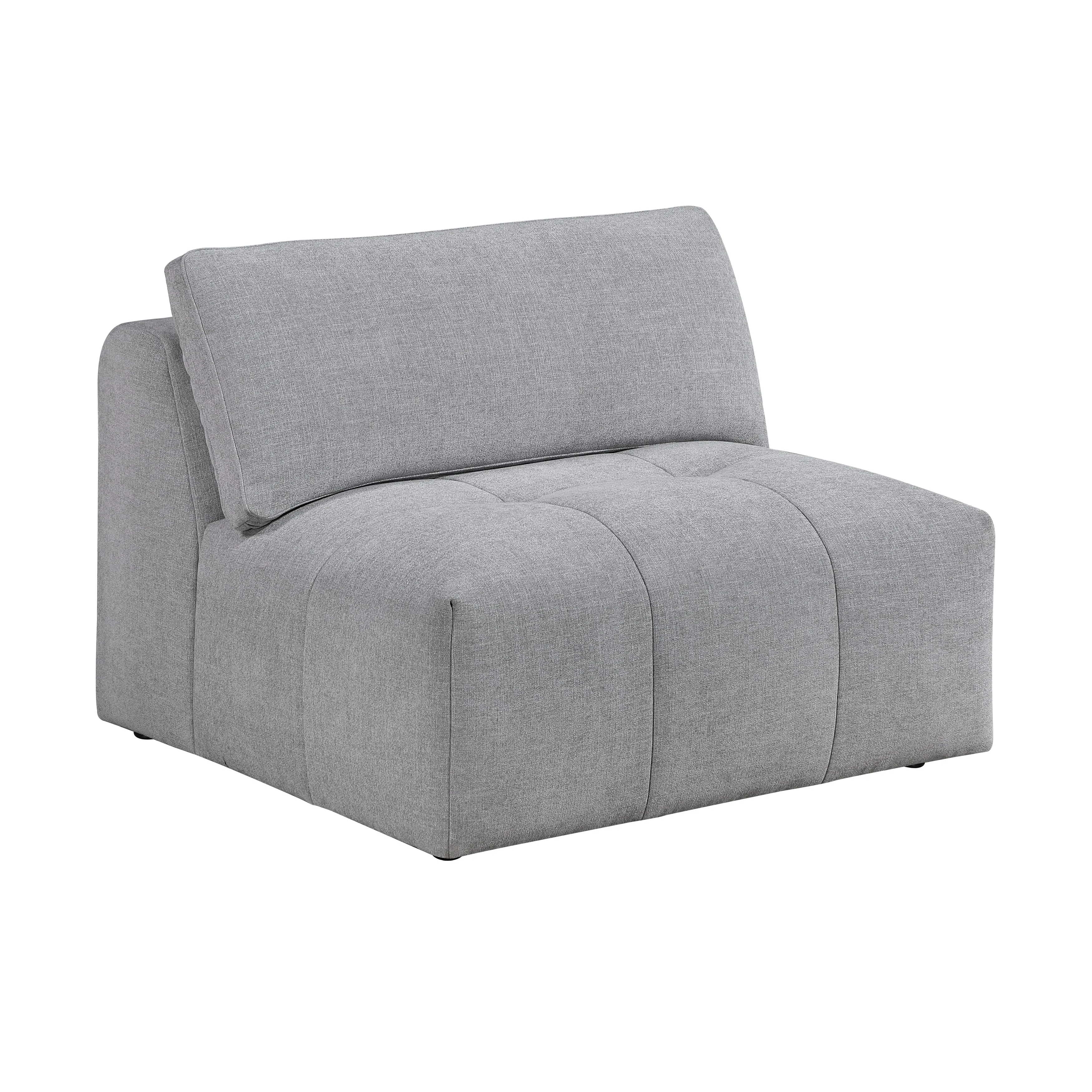 Tidal Gray 5-Piece Modular Sectional - Image 9