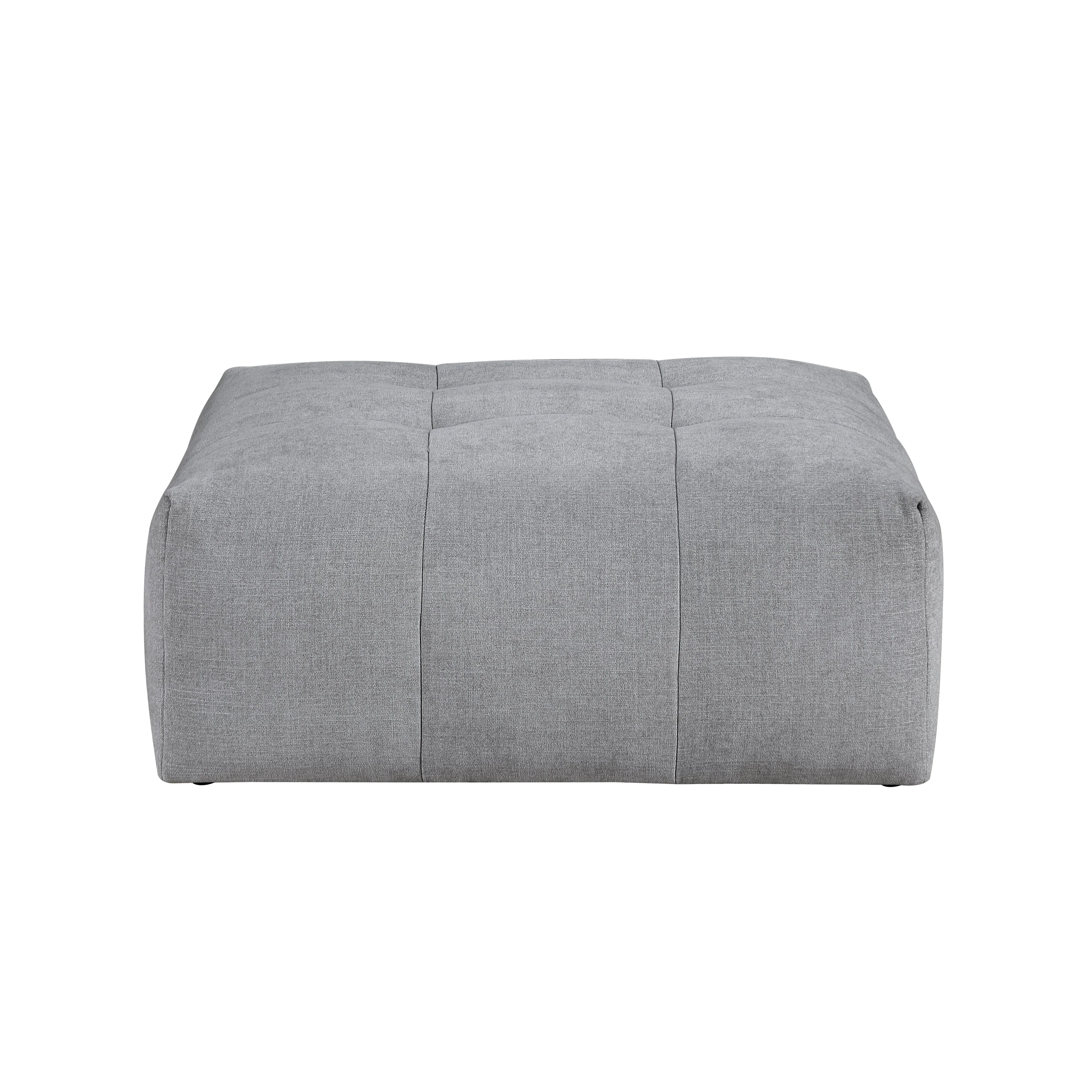Tidal Gray 5-Piece Modular Sectional with Ottoman - Image 11