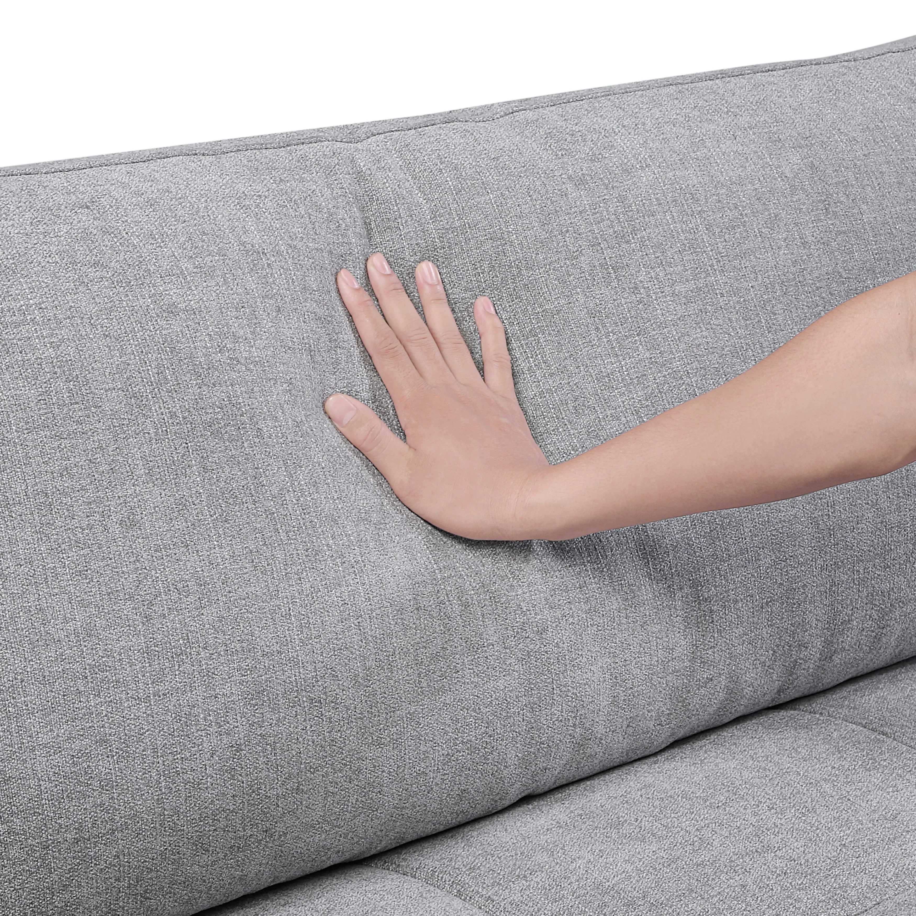 Tidal Gray Armless Chair - Image 7
