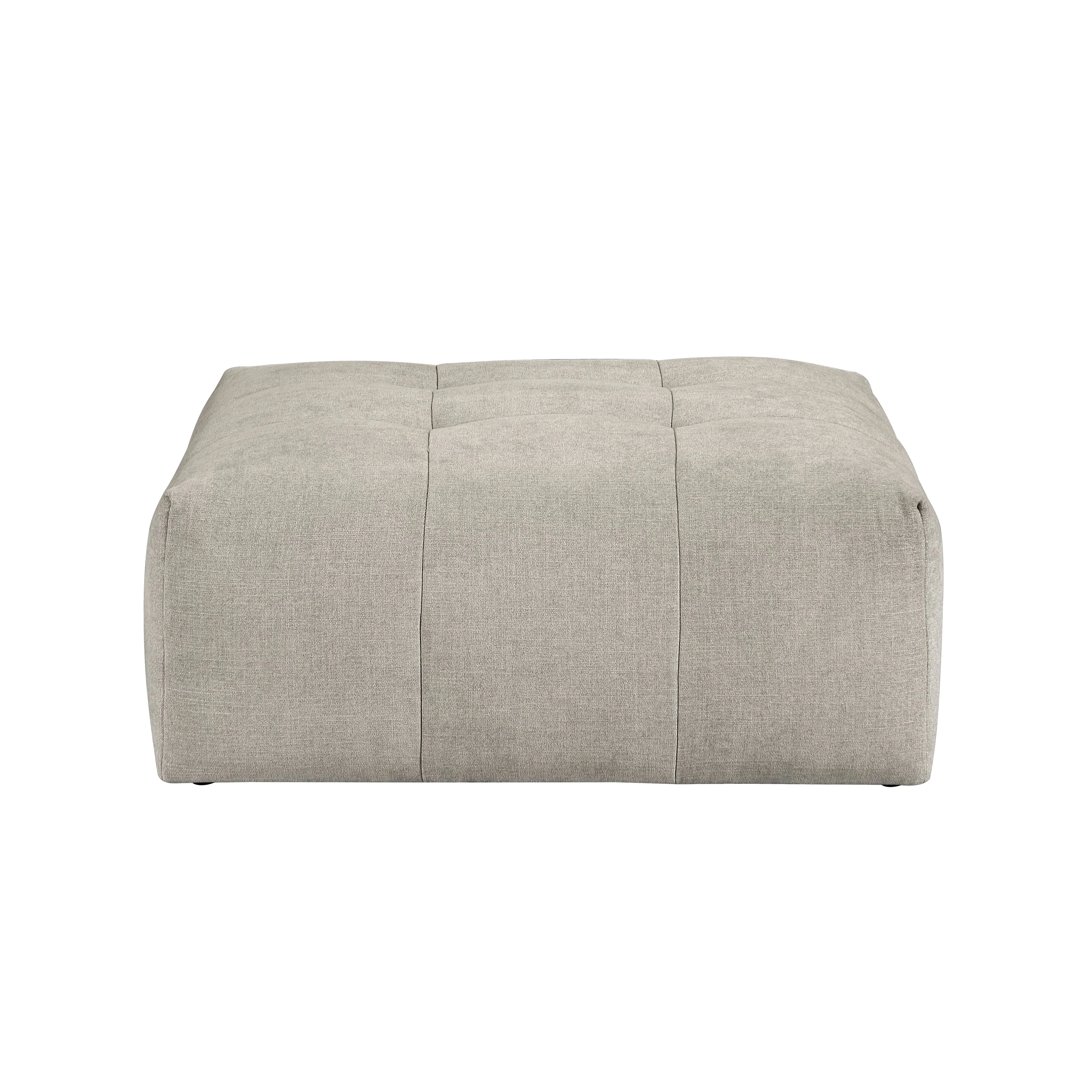 Tidal Taupe 5-Piece Modular Sectional with Ottoman - Image 10