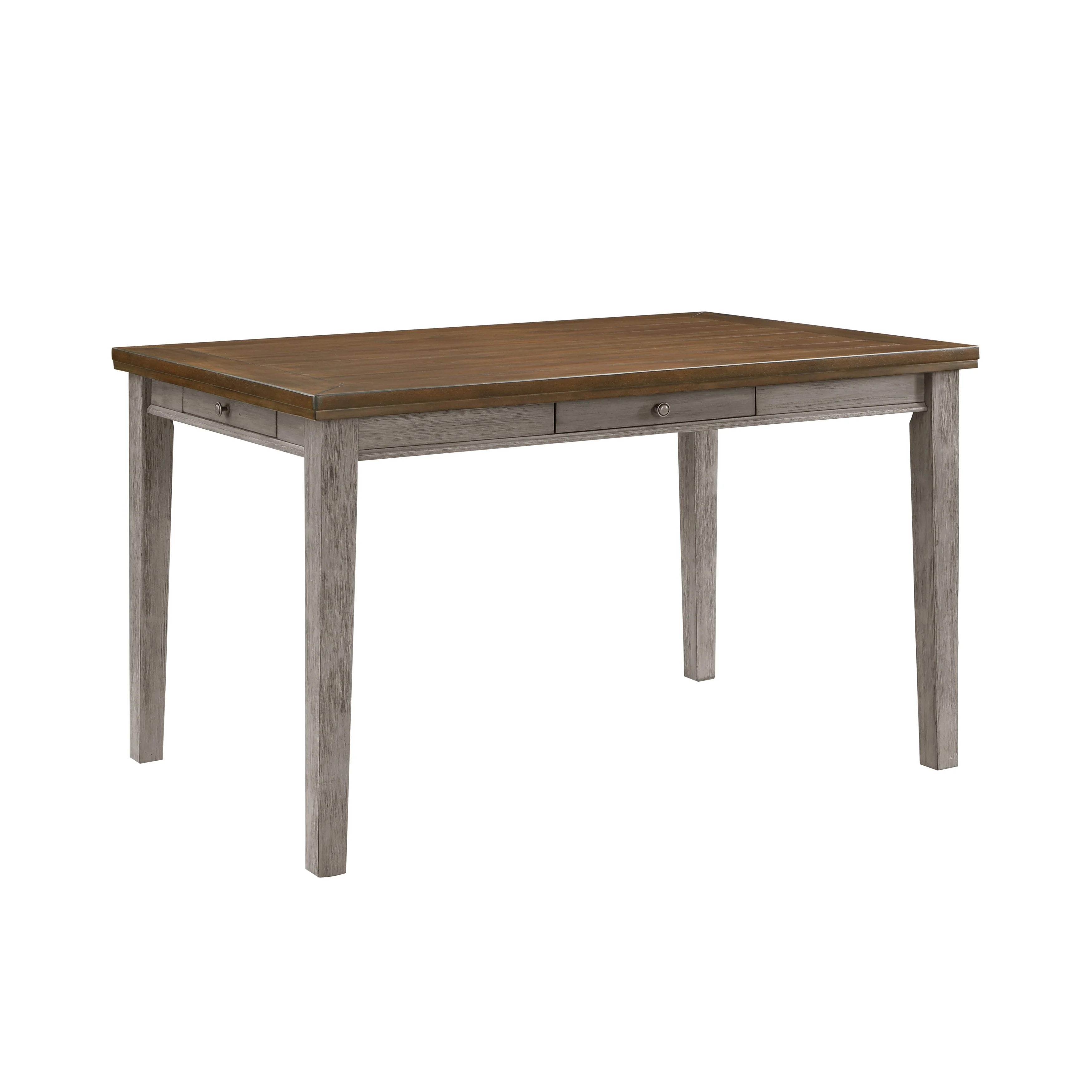 Tigard Cherry/Gray Counter Height Table