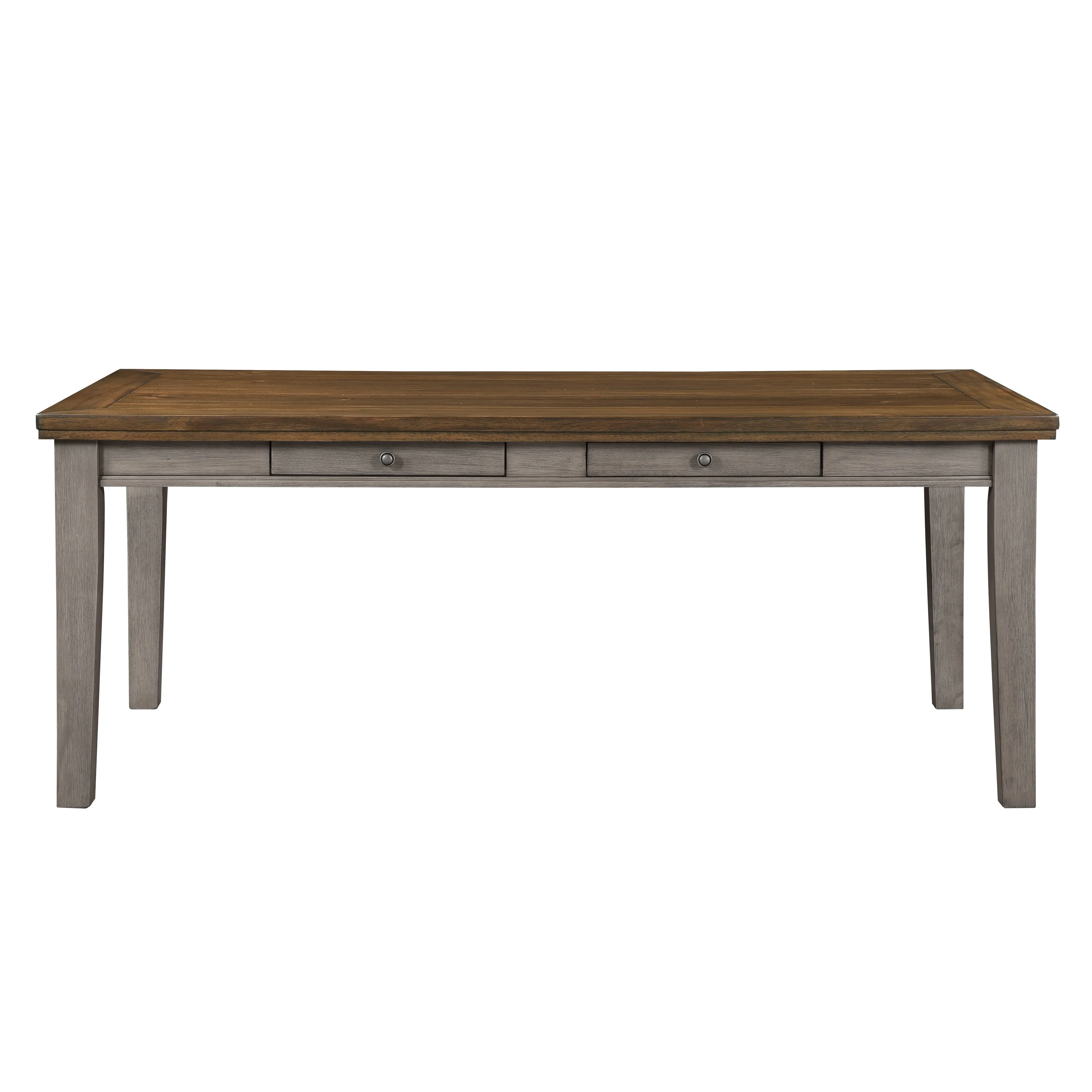 Tigard Cherry/Gray Dining Table - Image 9