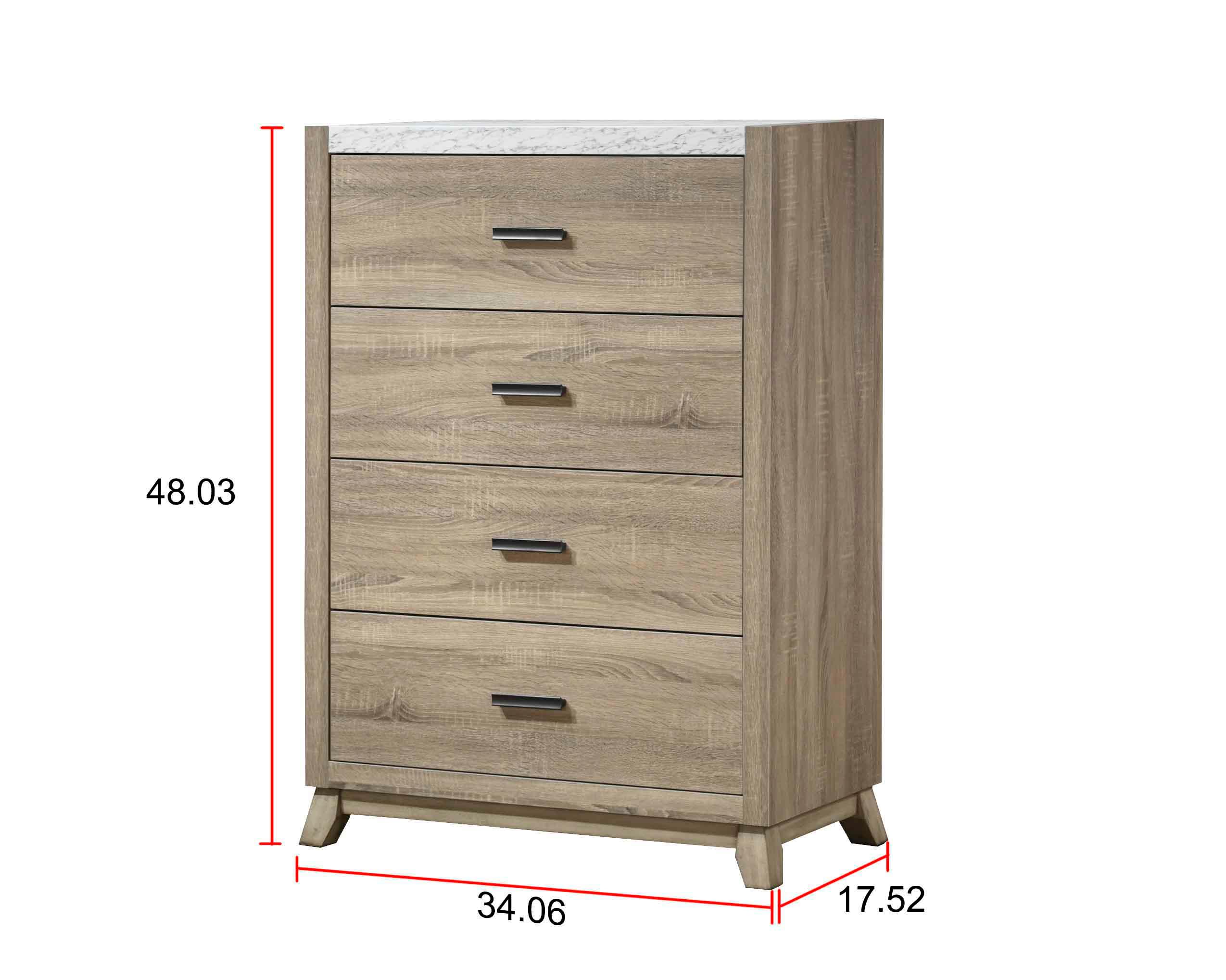 Tilston Natural Panel Bedroom Set - Image 15