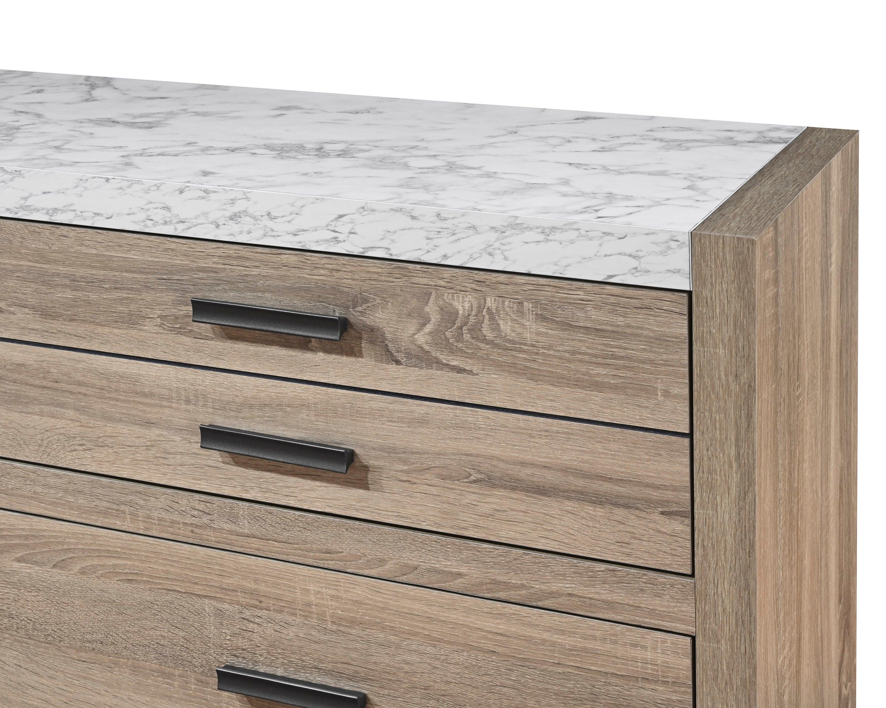 Tilston Natural Panel Bedroom Set - Image 4
