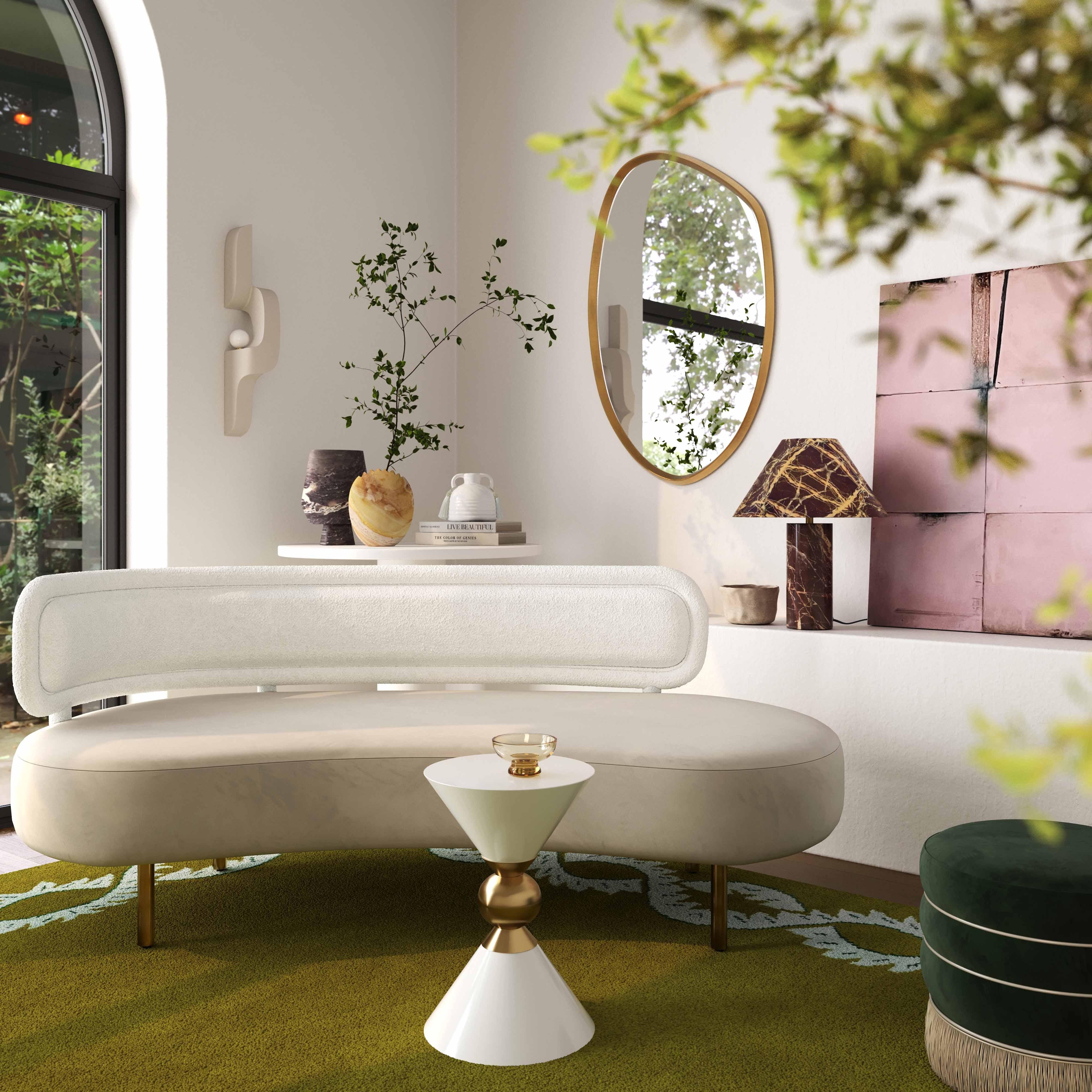 Tischa Upholstered Sofa - Image 10