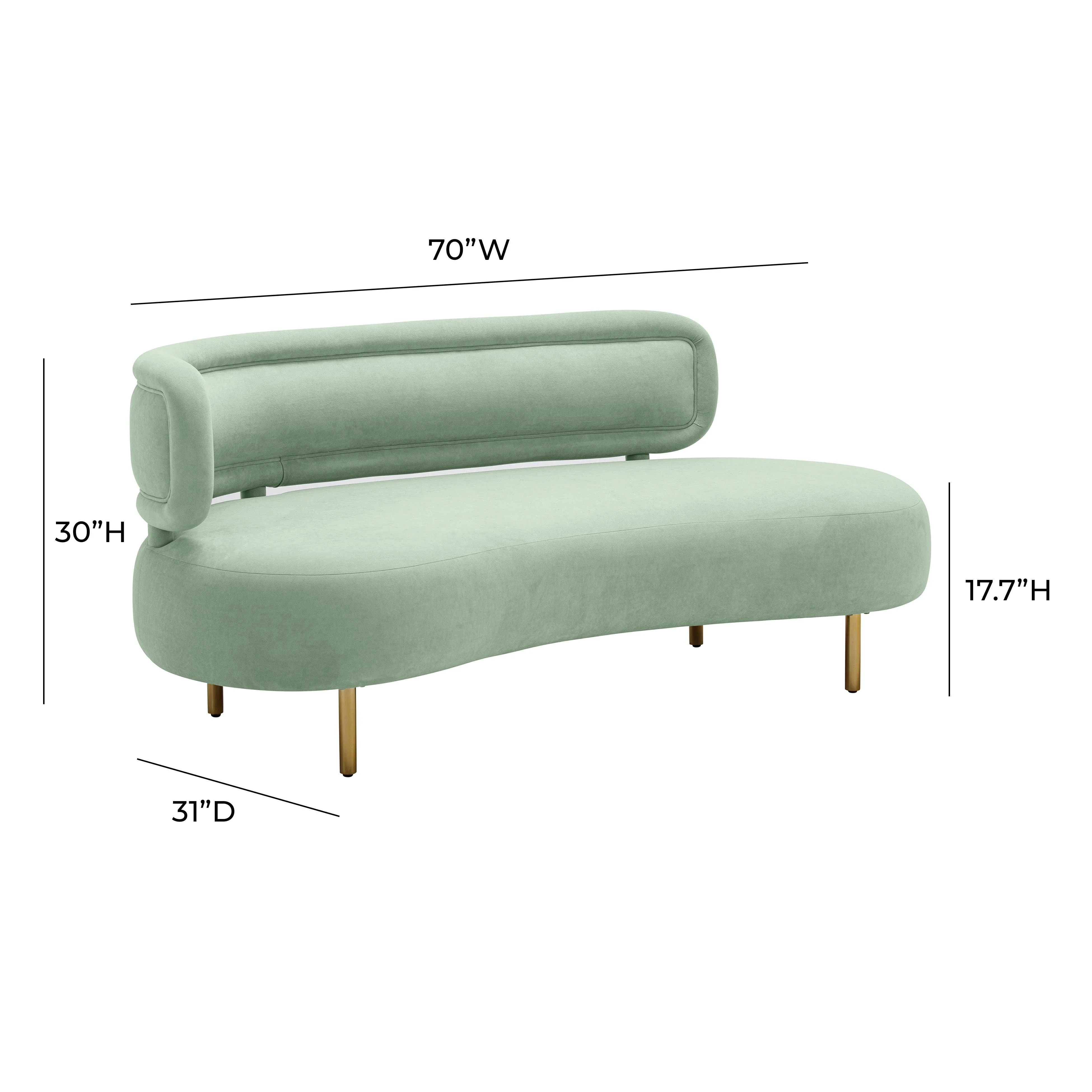 Tischa Upholstered Sofa - Image 24