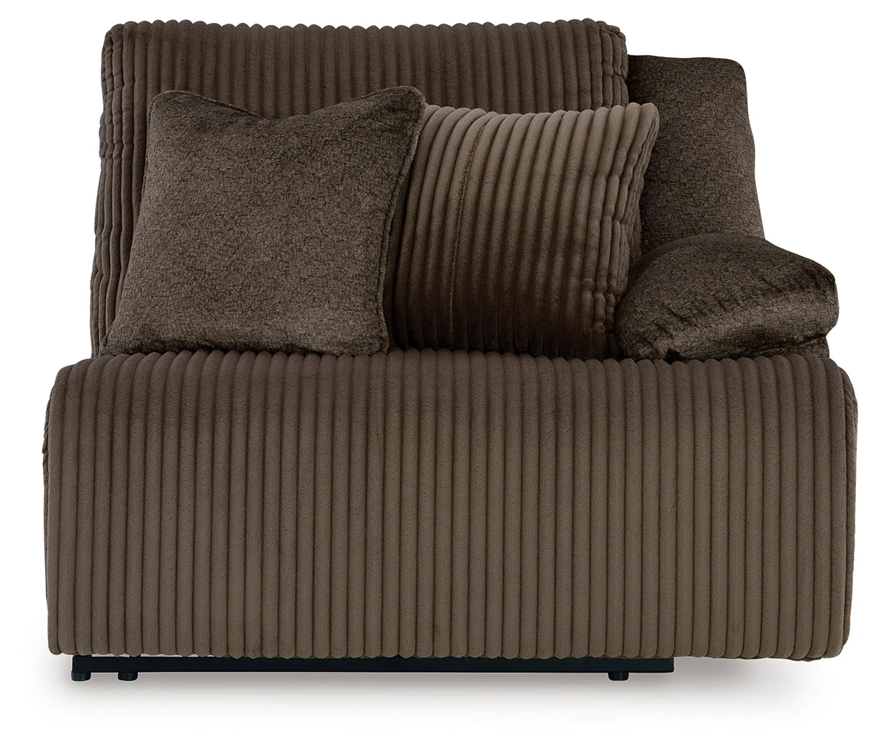 Top Tier Chocolate 4-Piece LAF Chaise Reclining Sectional - Image 14