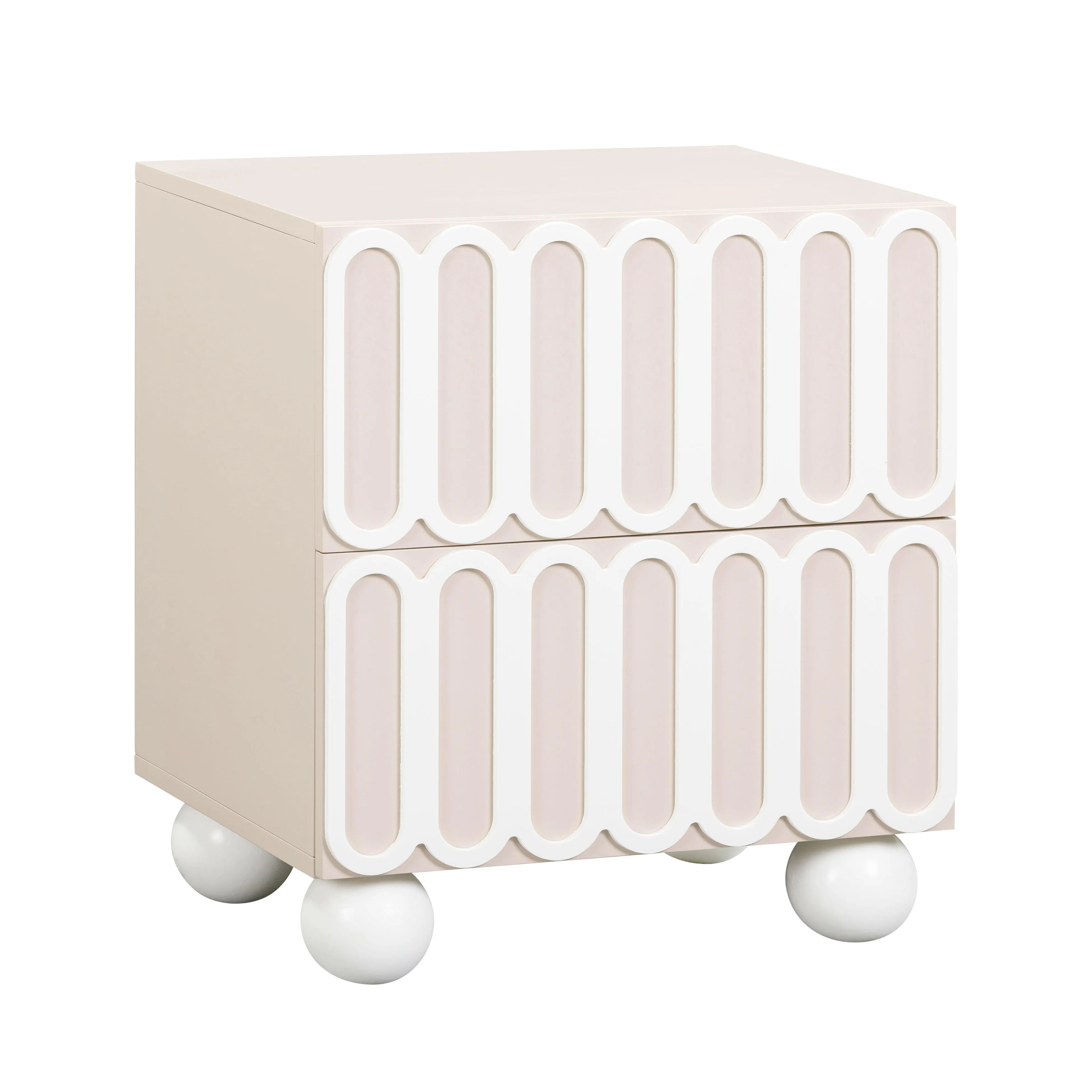 Tori Motif 2-Drawer Nightstand - Image 10